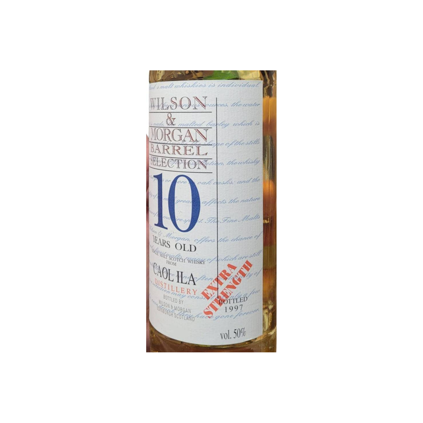 Wilson & Morgan 1986 10 Years Single Malt Whisky 2