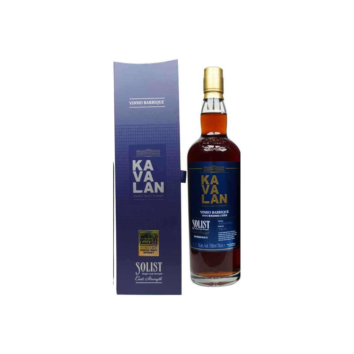 Kavalan Vinho Barrique Single Malt Whisky