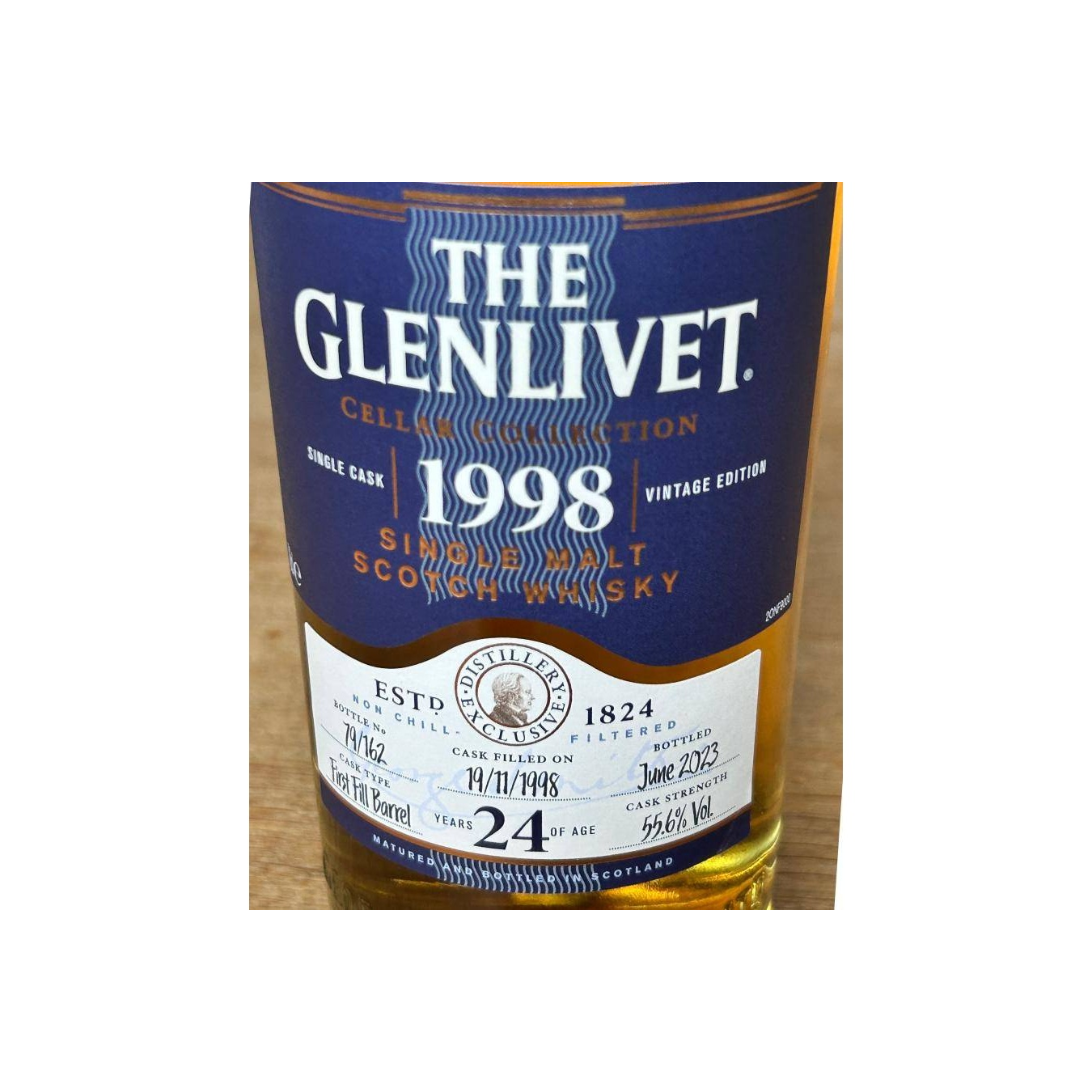 The Glenlivet 1998 24 Years Single Malt Whisky 3