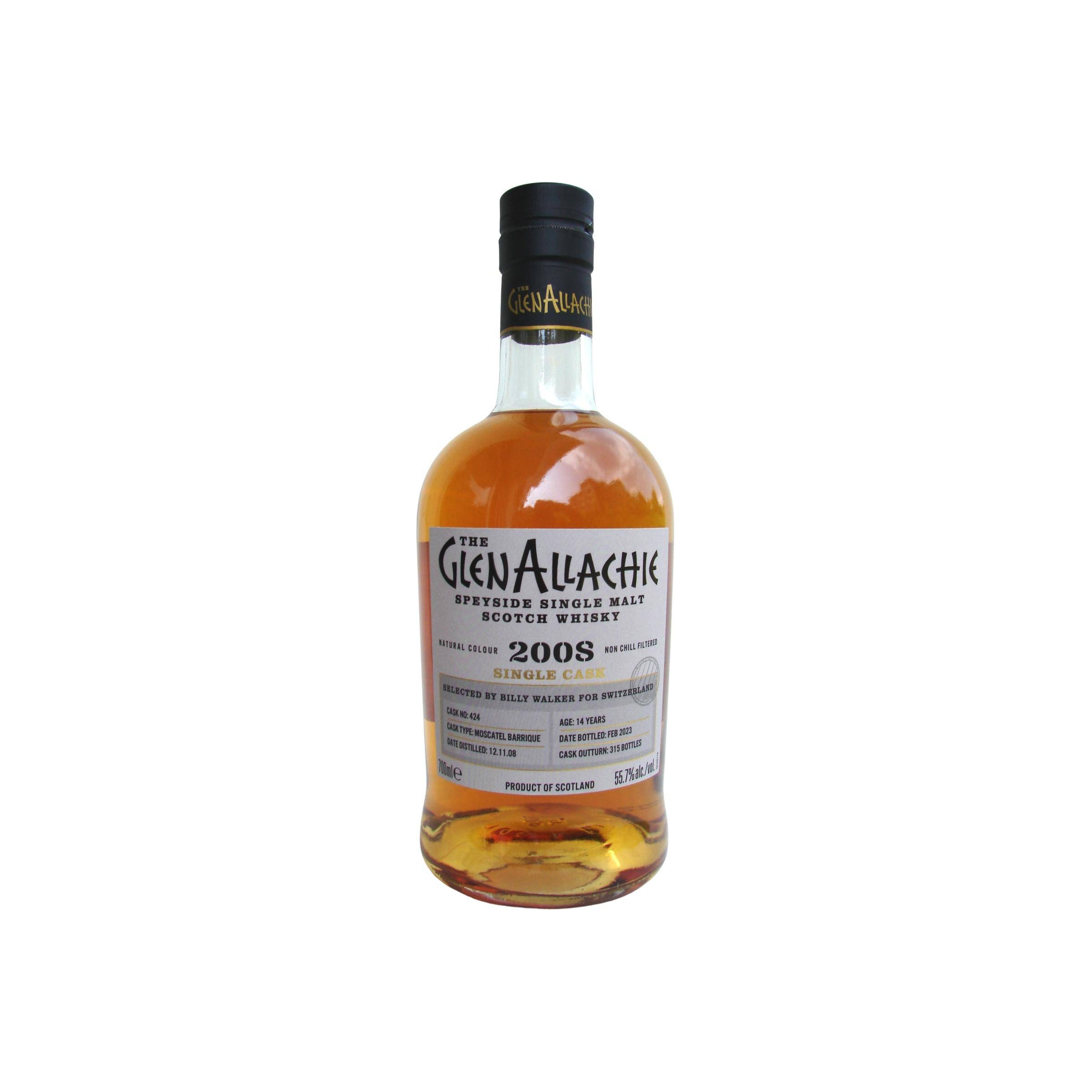 The GlenAllachie Single Cask 2008 14 Years Single Malt Whisky