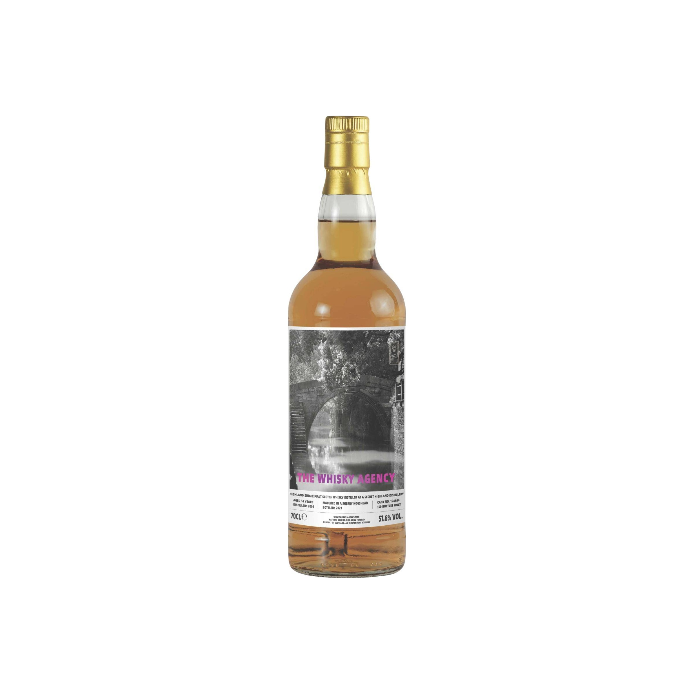 The Whisky Agency 2008 14 Years Single Malt Whisky