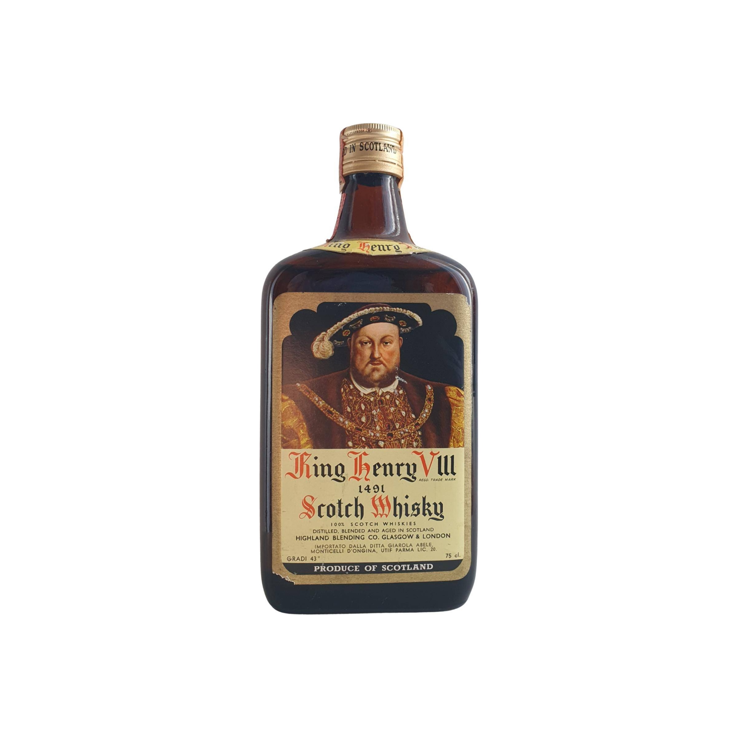 King Henry VIII Scotch Whisky