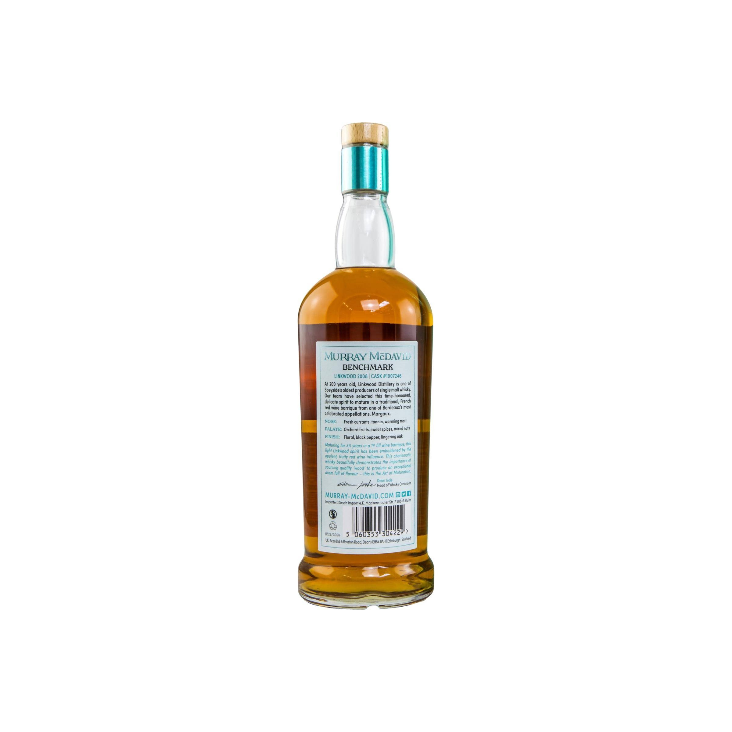 Murray McDavid 2008 14 Years Single Malt Whisky 2