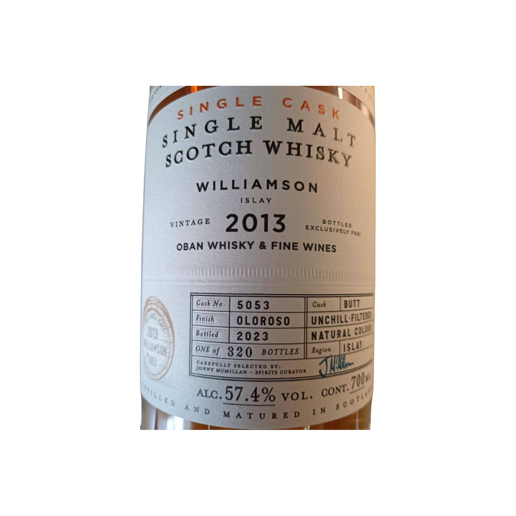 Berry Bros. & Rudd Single Cask 2013 Single Malt Whisky 2