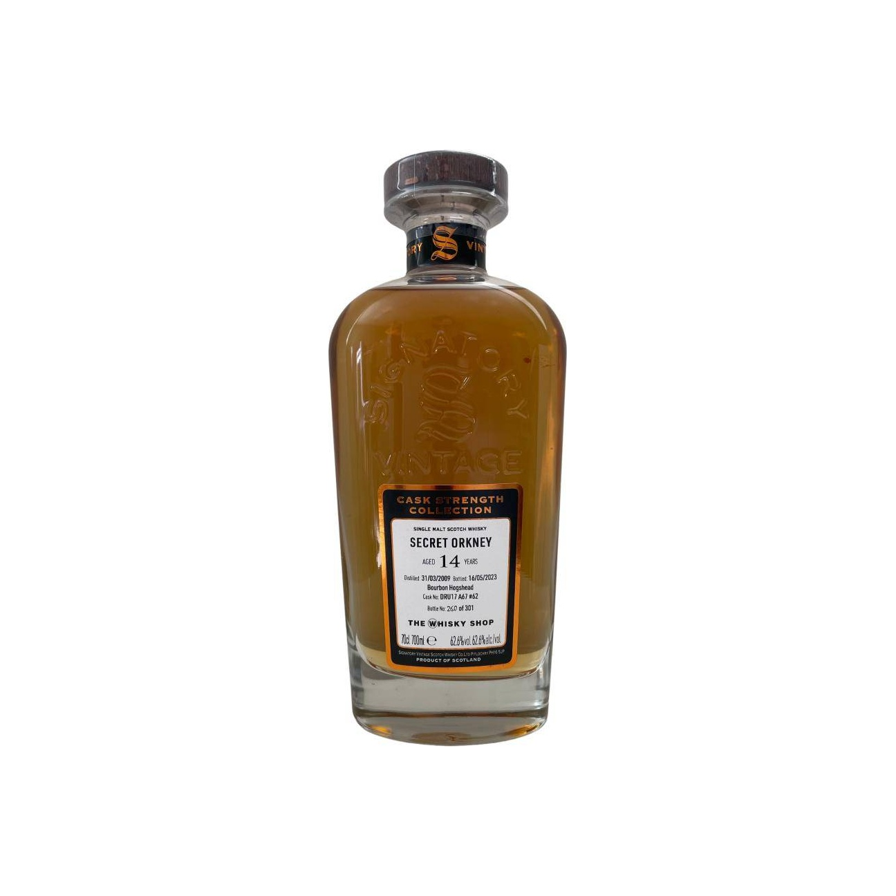 Signatory Vintage Cask Strength Collection 2009 14 Years Single Malt Whisky