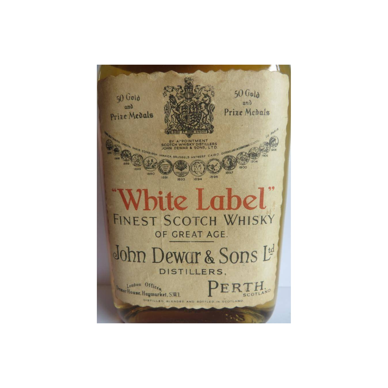 Dewar's white label 2