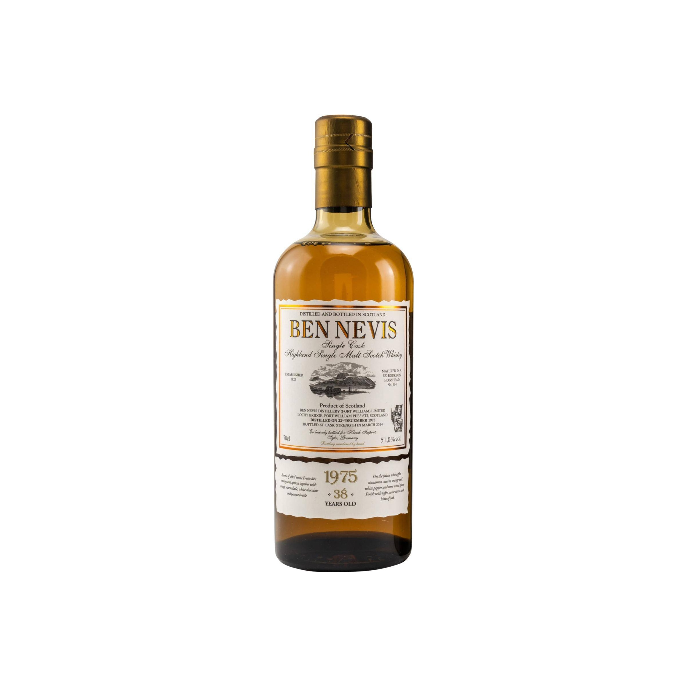 Ben Nevis 1975 38 Years Single Malt Whisky