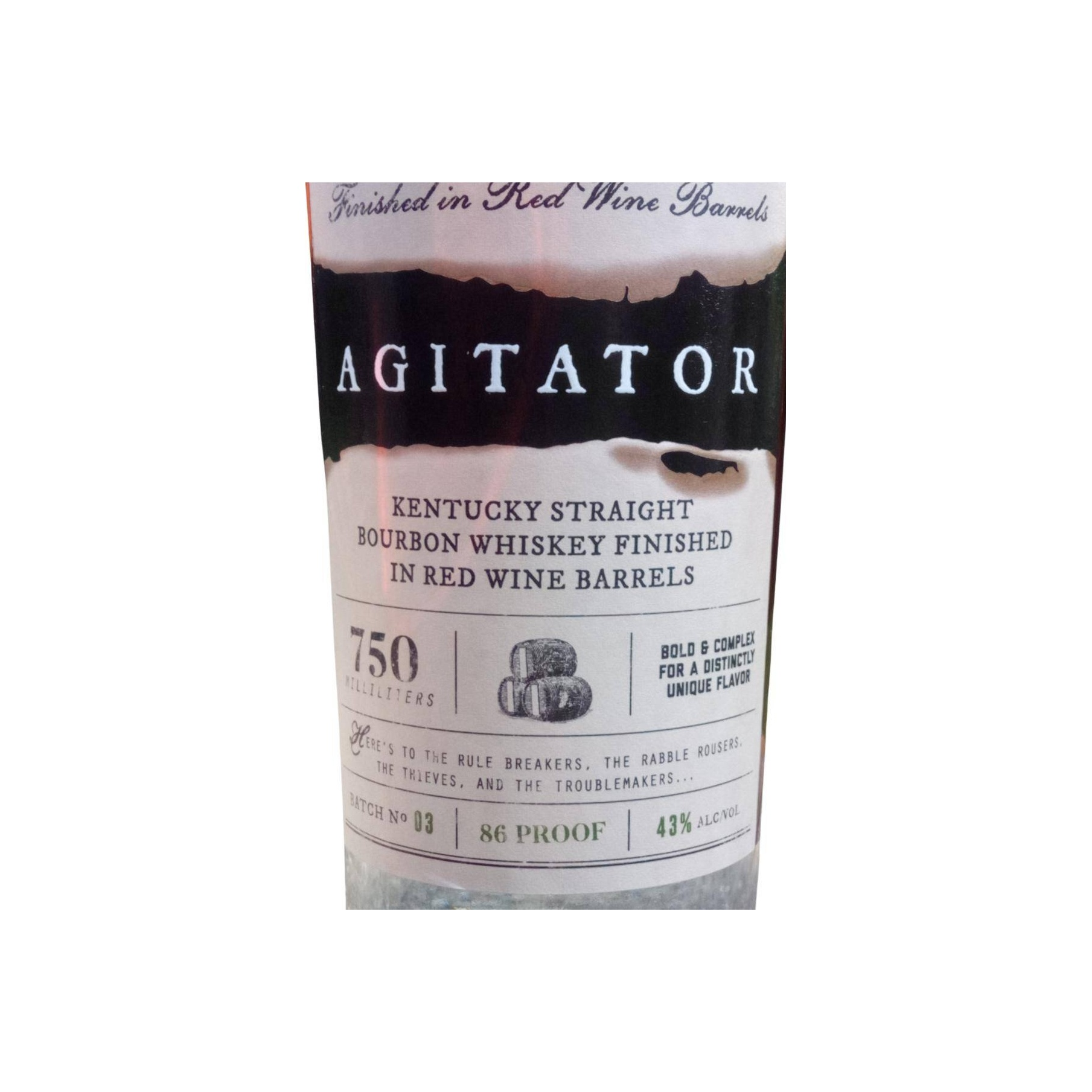Agitator (US) Kentucky Straight Bourbon Whiskey 2