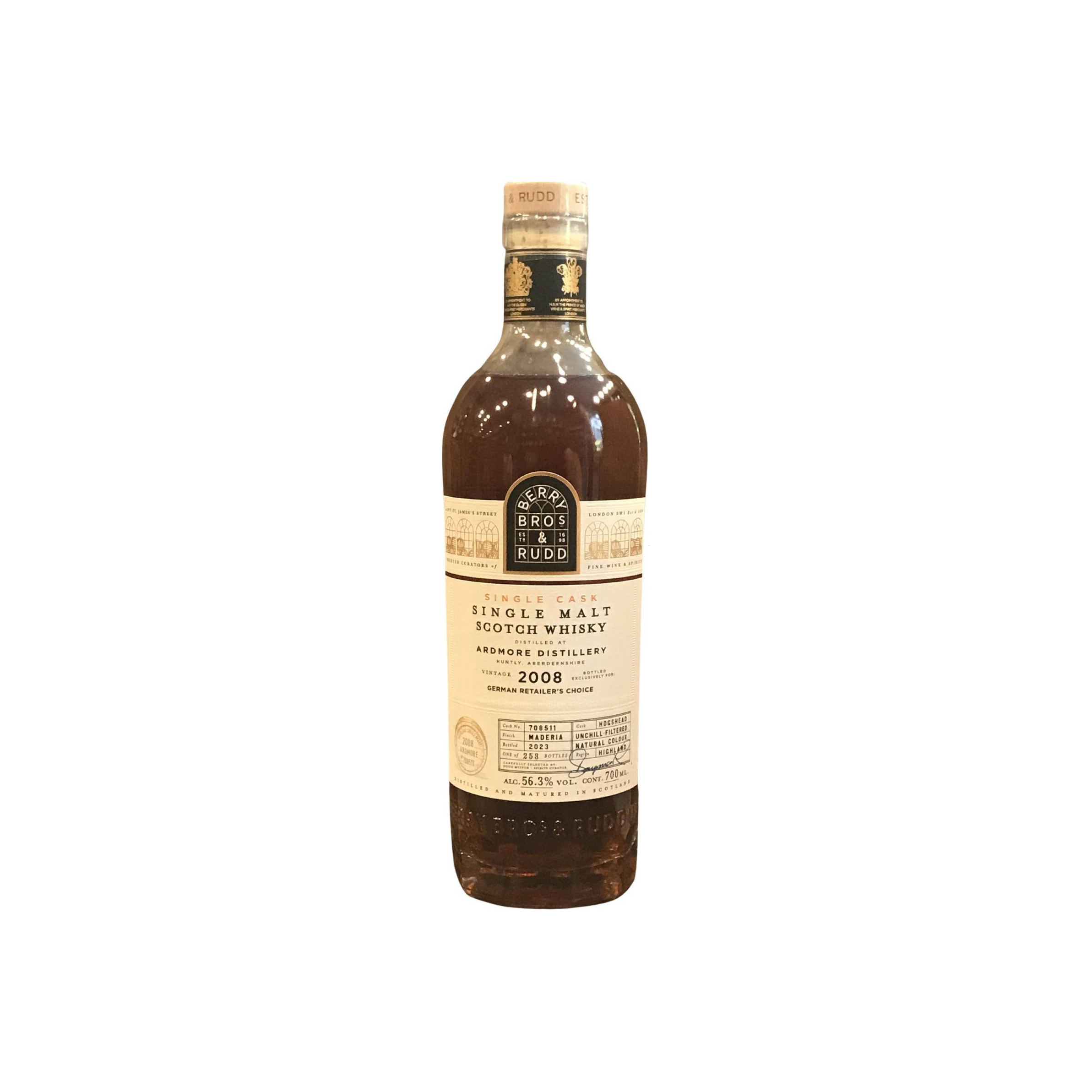 Berry Bros. & Rudd Single Cask 2008 Single Malt Whisky