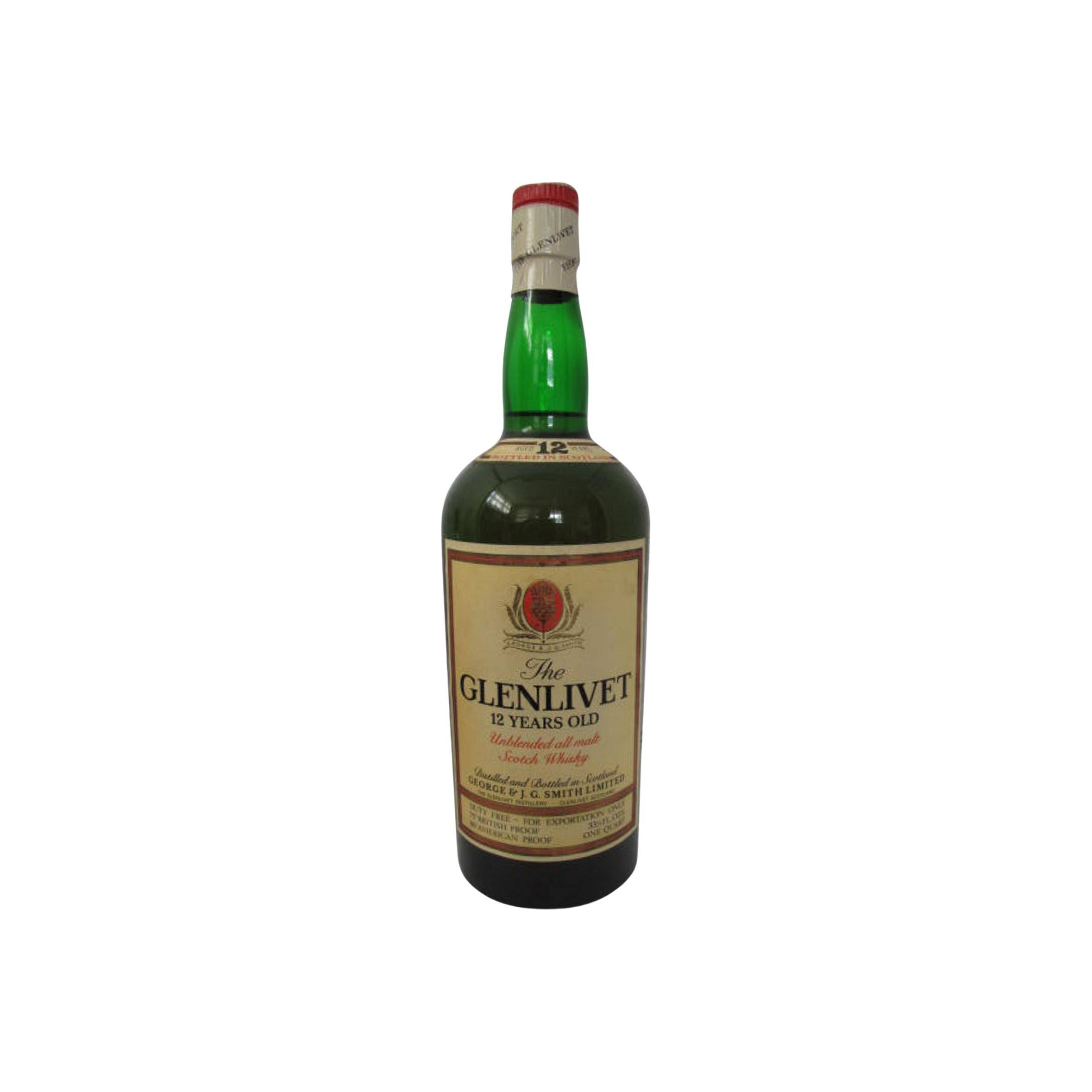The Glenlivet 12 Years Single Malt Whisky