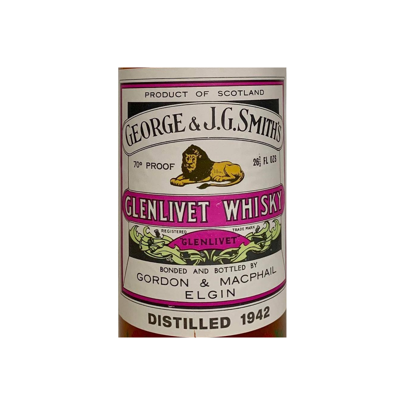 Gordon & MacPhail 1942 Single Malt Whisky 2