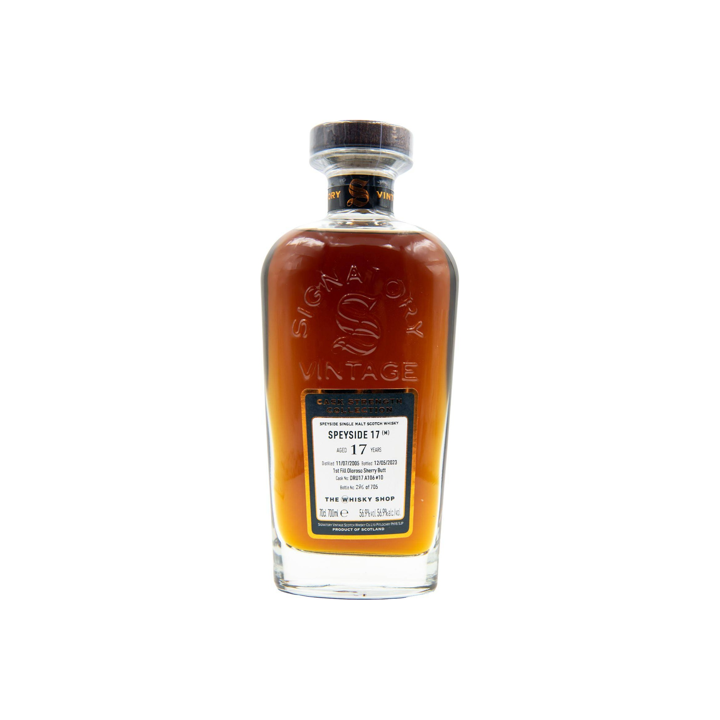 Signatory Vintage Cask Strength Collection 2005 17 Years Single Malt Whisky