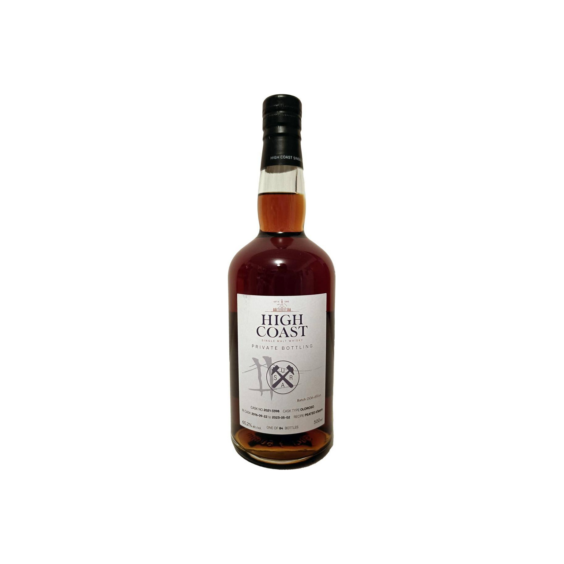 High Coast Private Bottling 2016 Single Malt Whisky