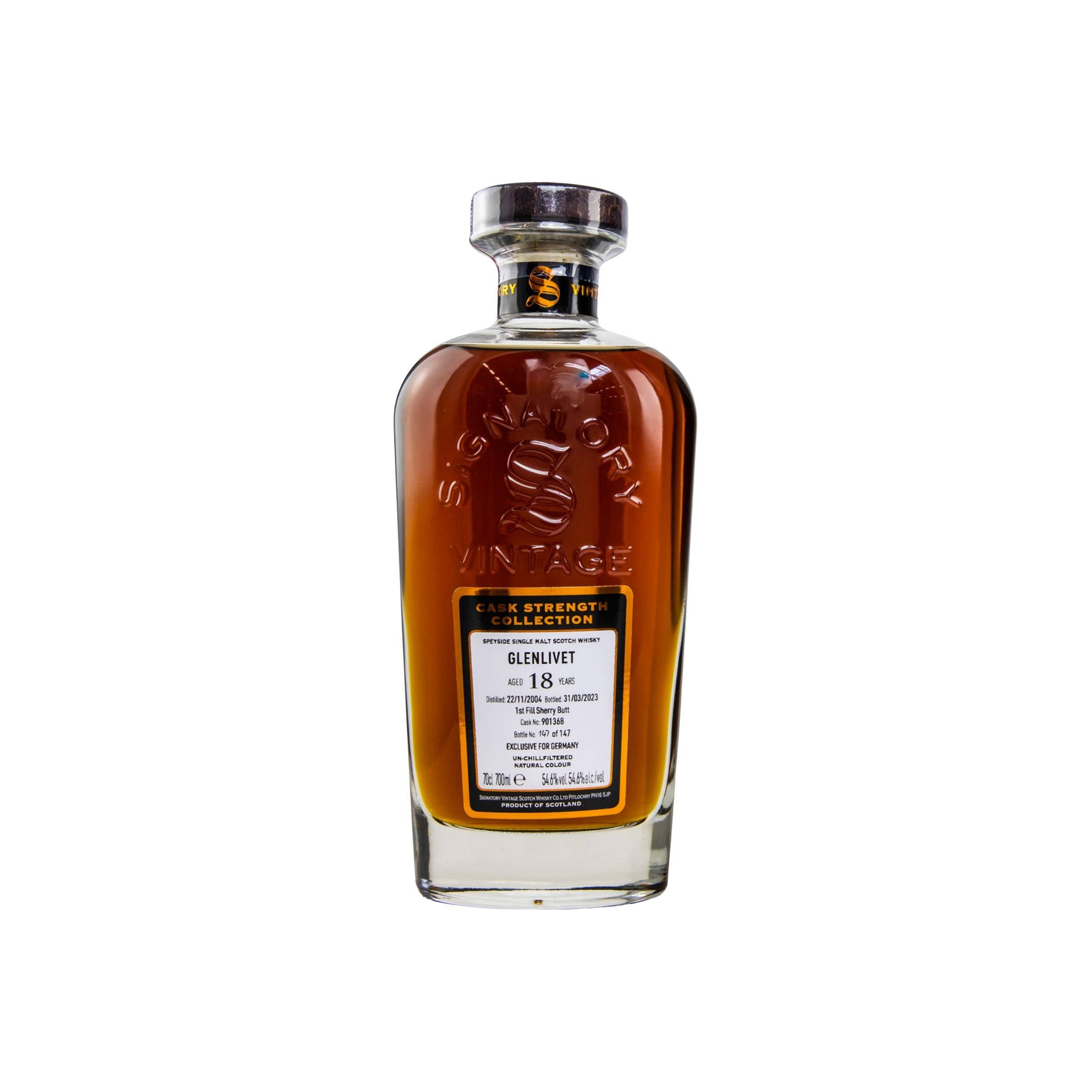 Signatory Vintage Cask Strength Collection 2004 18 Years Single Malt Whisky