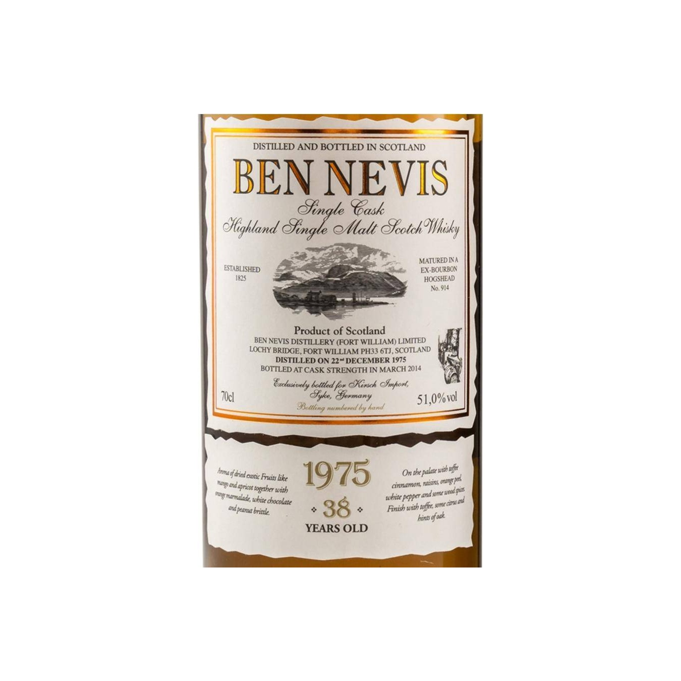 Ben Nevis 1975 38 Years Single Malt Whisky 3