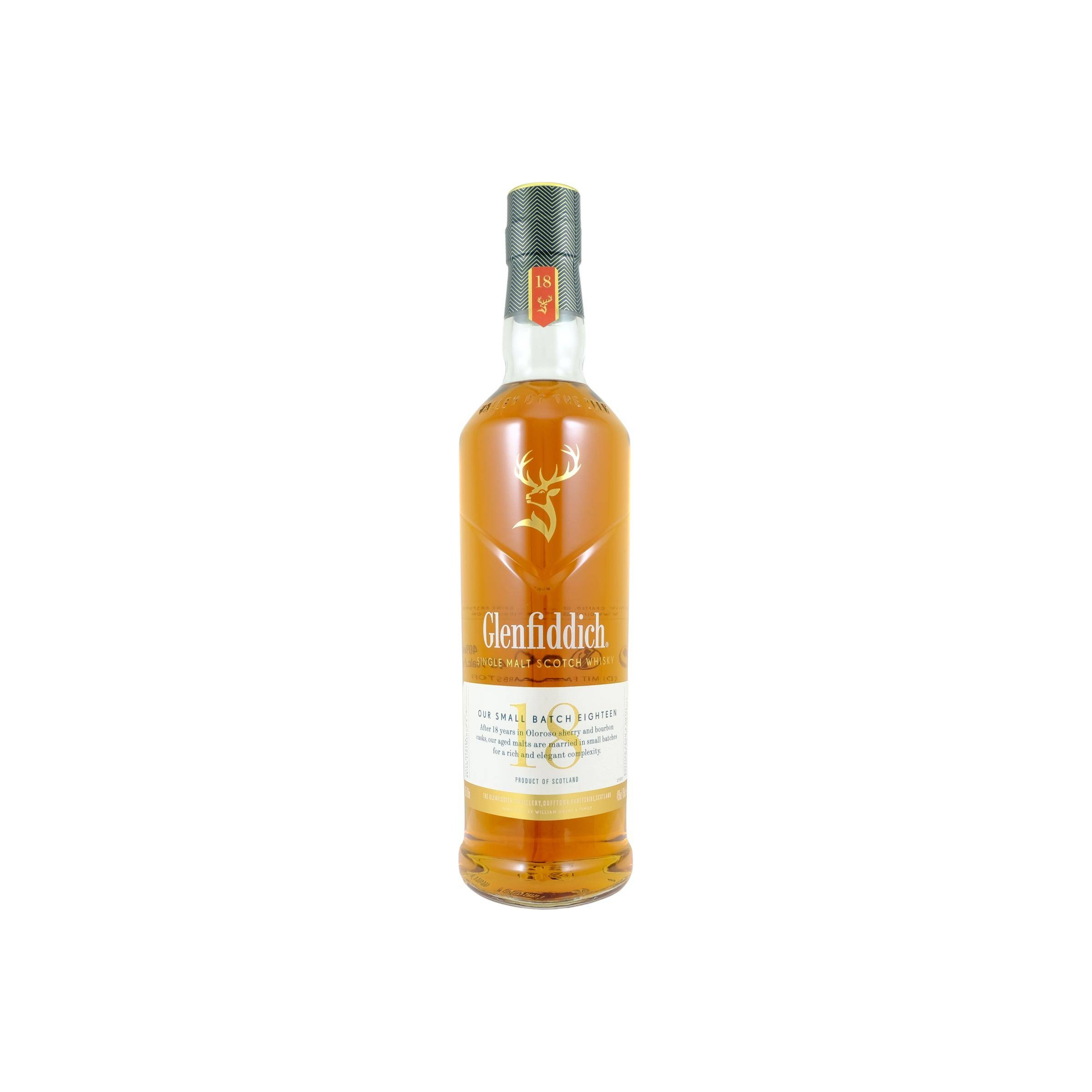 Glenfiddich 18 Years Single Malt Whisky