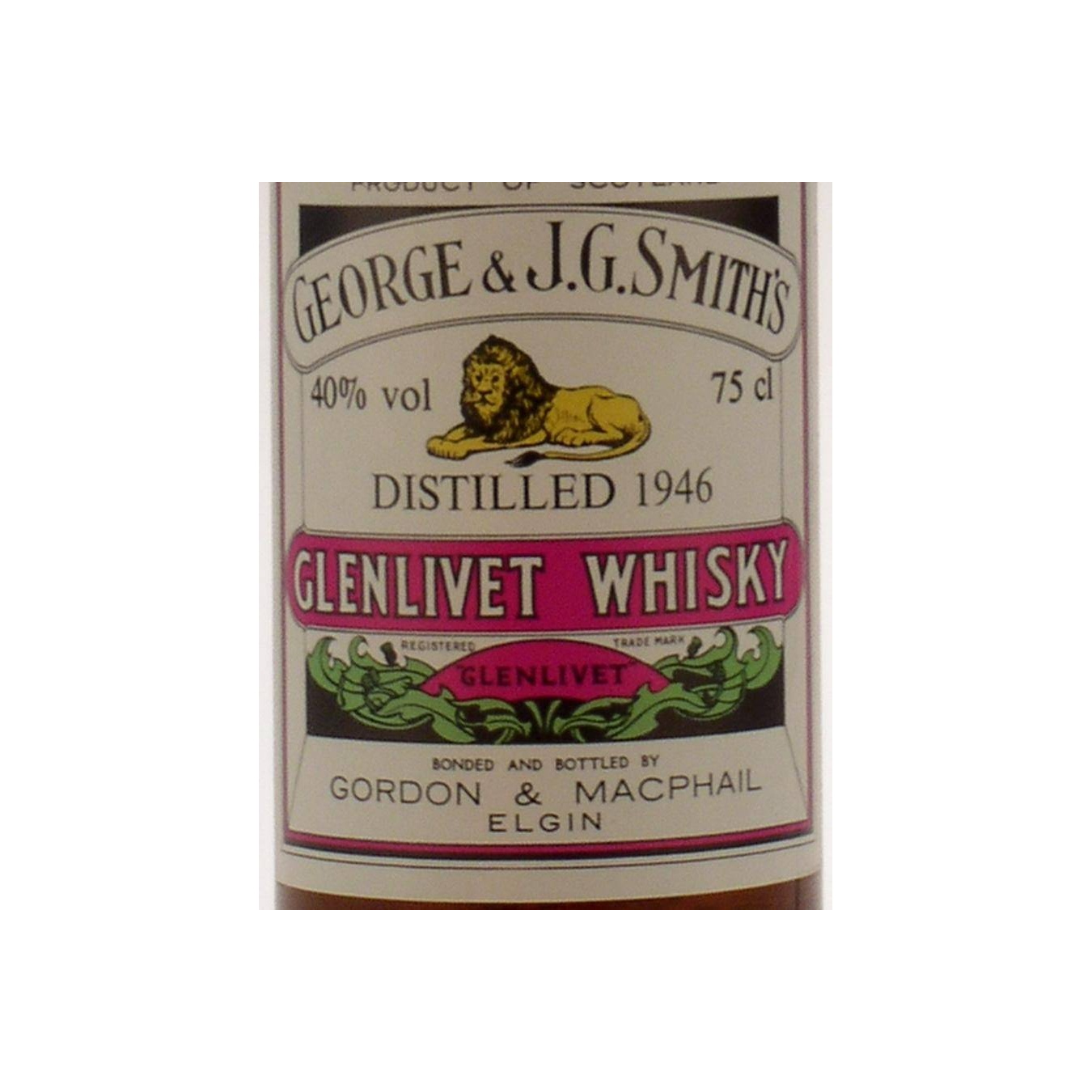Gordon & MacPhail 1946 40 Years Single Malt Whisky