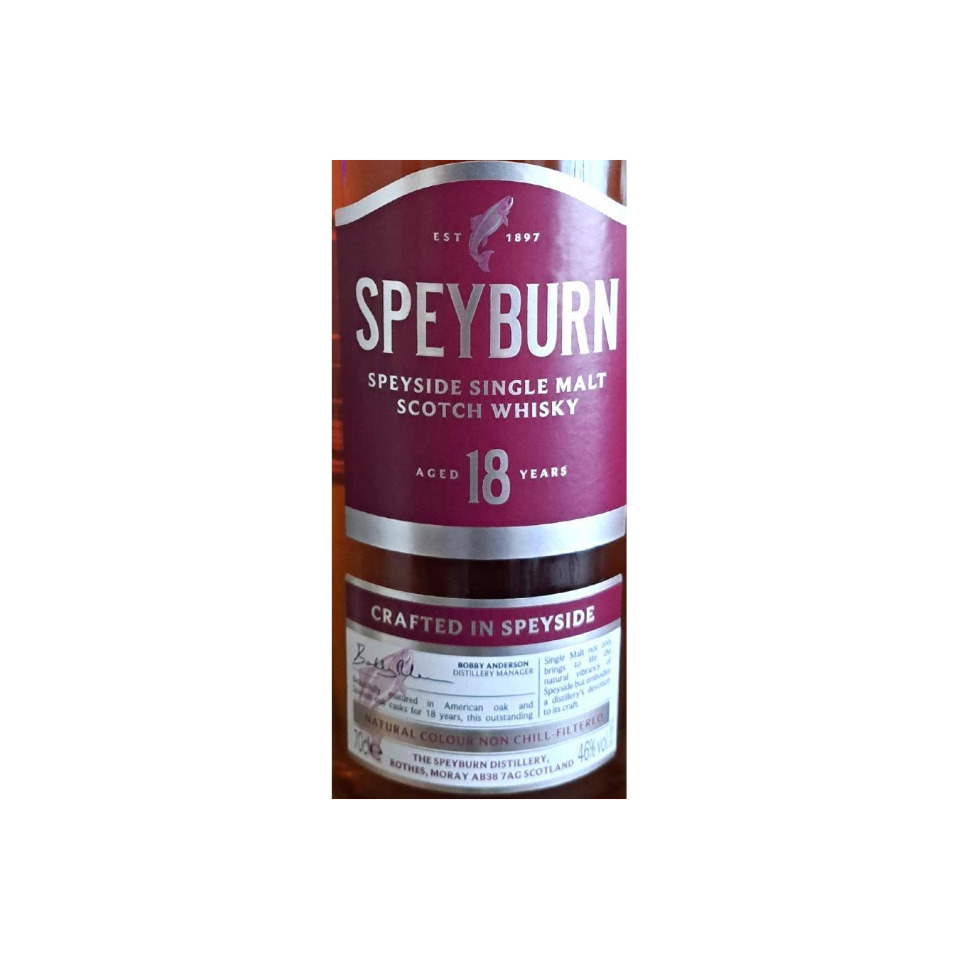Spey 18 Years Single Malt Whisky 2