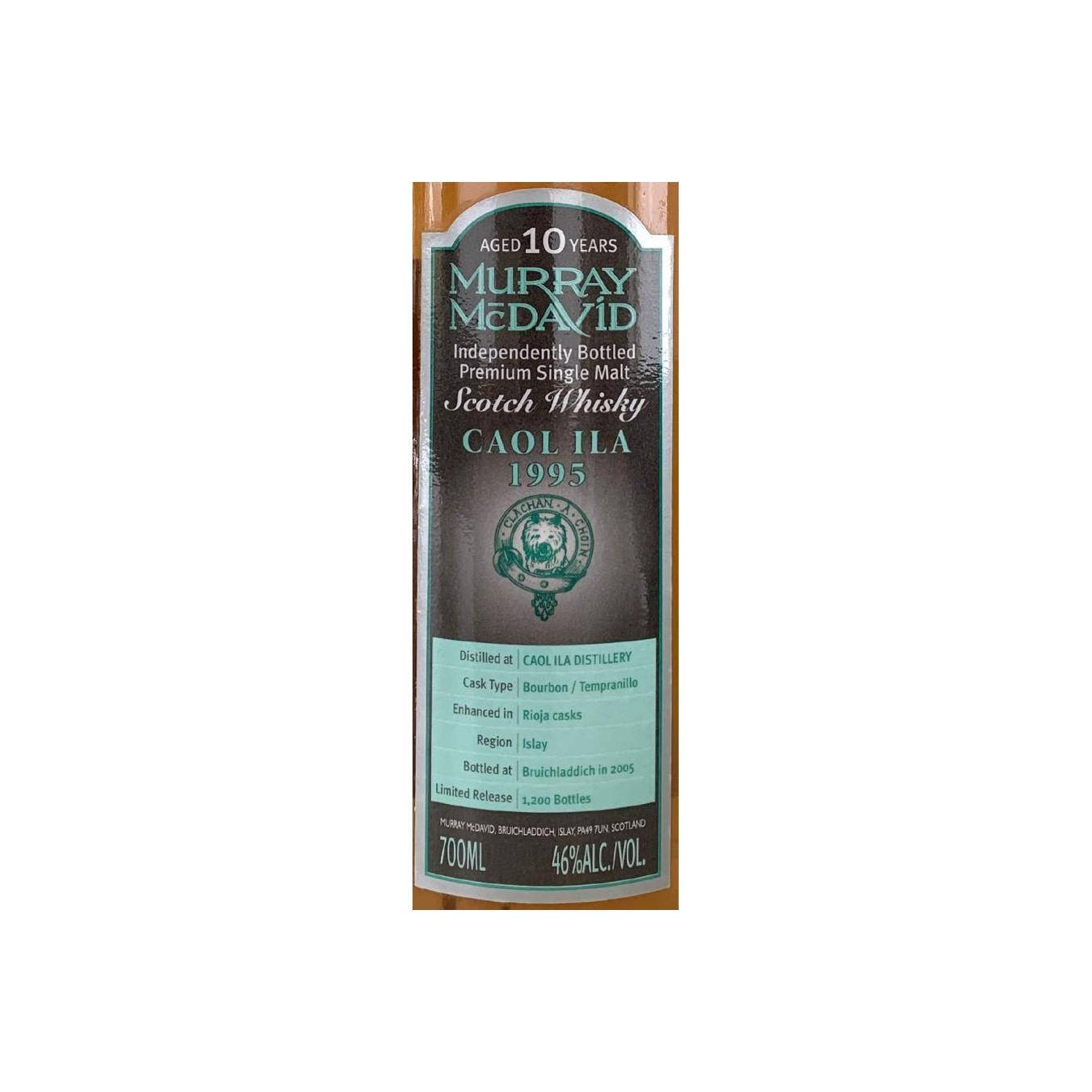 Murray McDavid 10 Years Single Malt Whisky 2