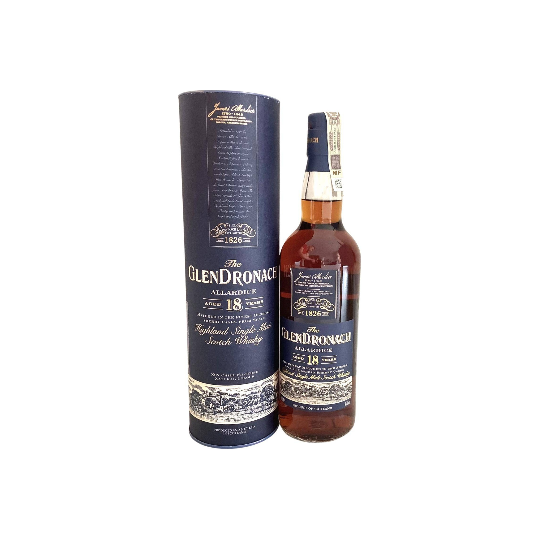 GlenDronach 18 Years Single Malt Whisky 2
