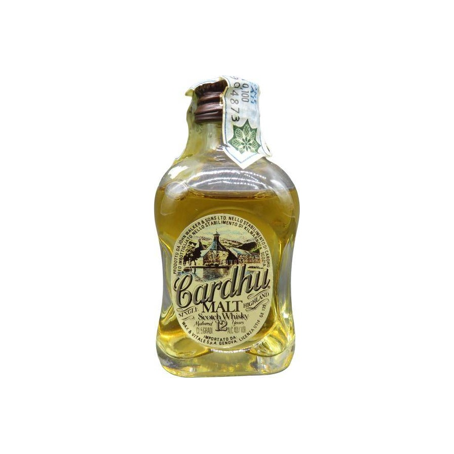 Cardhu Miniature 12 Years Single Malt Whisky