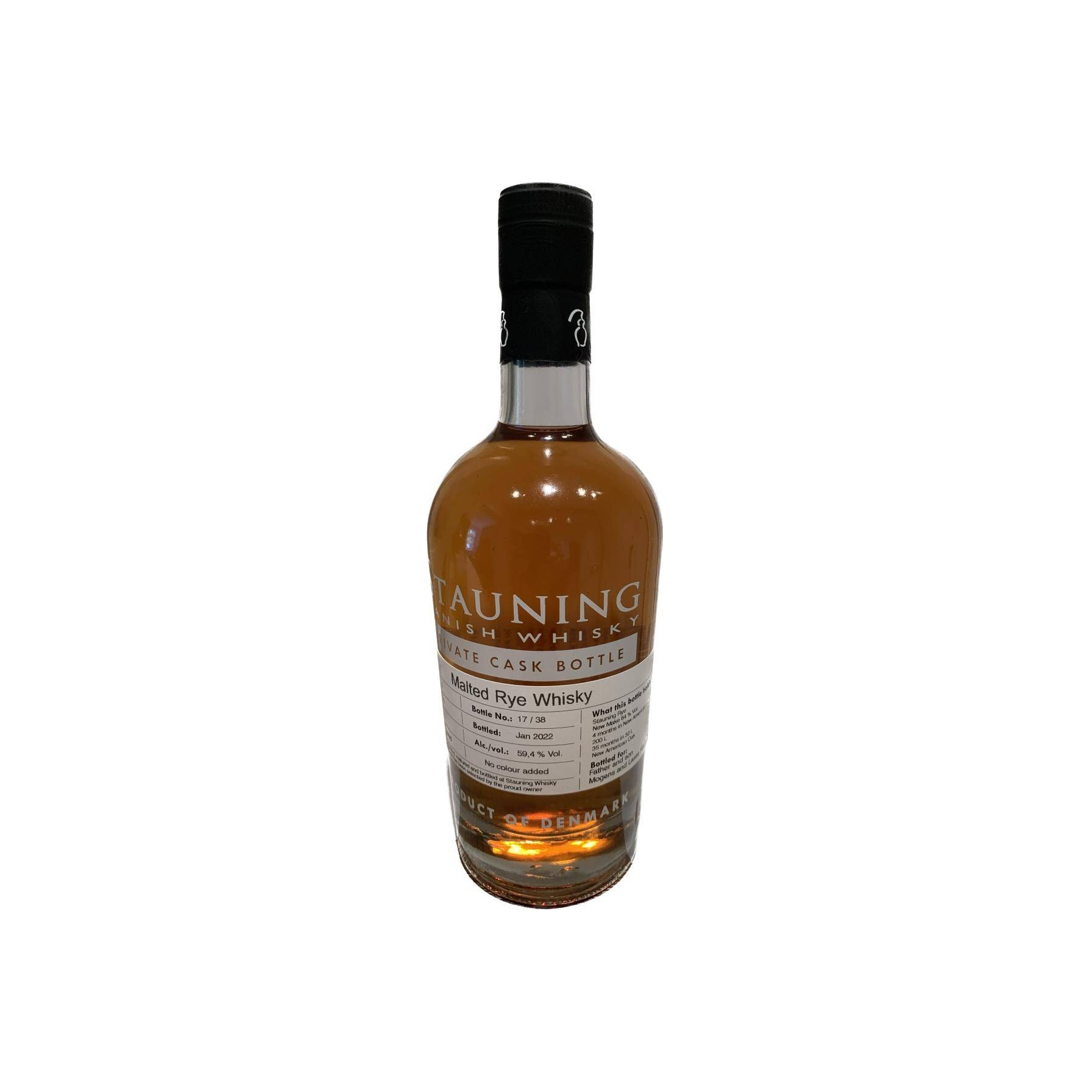 Stauning 2019 3 Years Rye Whisky