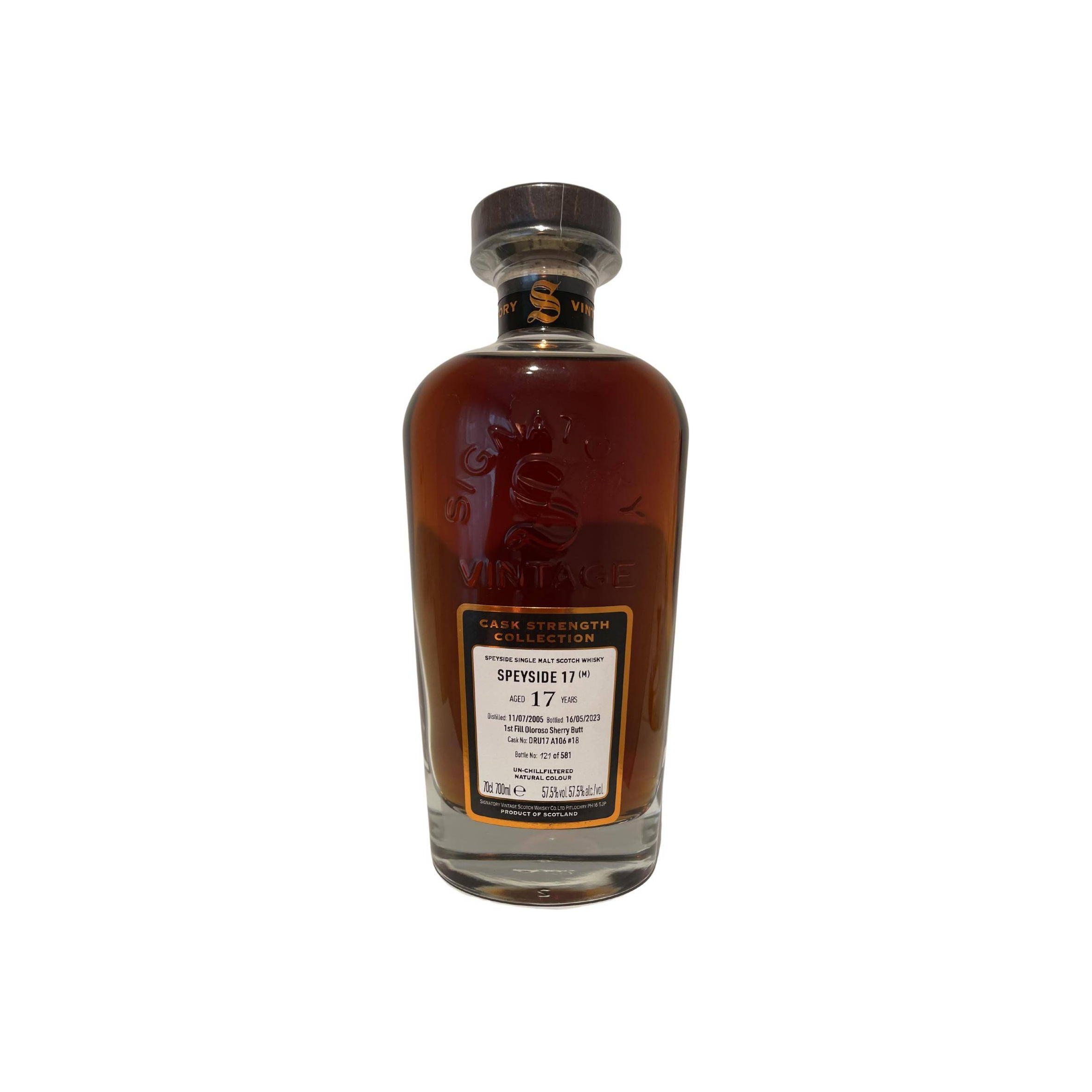 Signatory Vintage Cask Strength Collection 2005 17 Years Single Malt Whisky