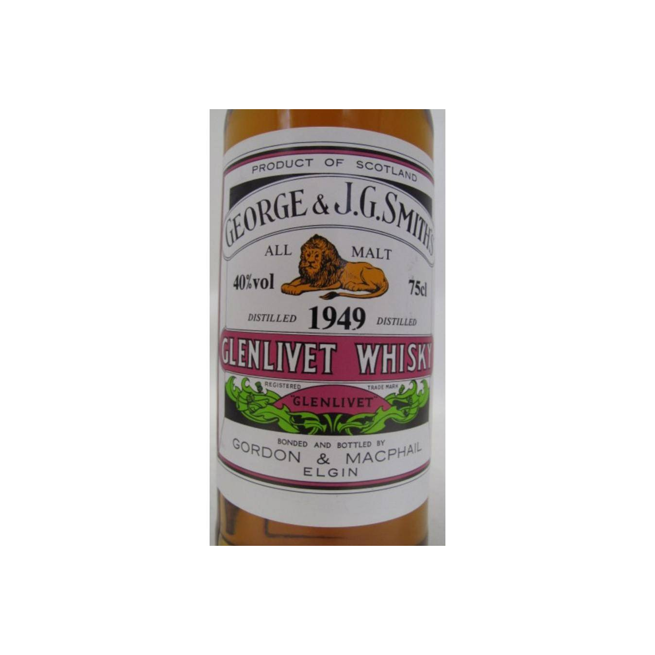 Gordon & MacPhail 1949 Single Malt Whisky 2