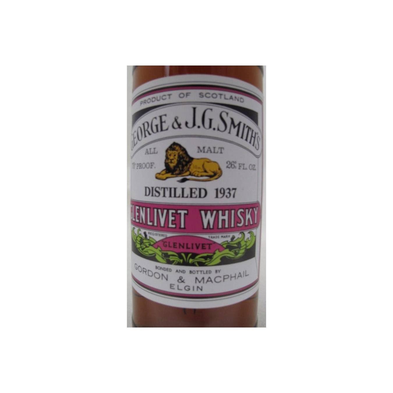 Gordon & MacPhail 1937 Single Malt Whisky 2