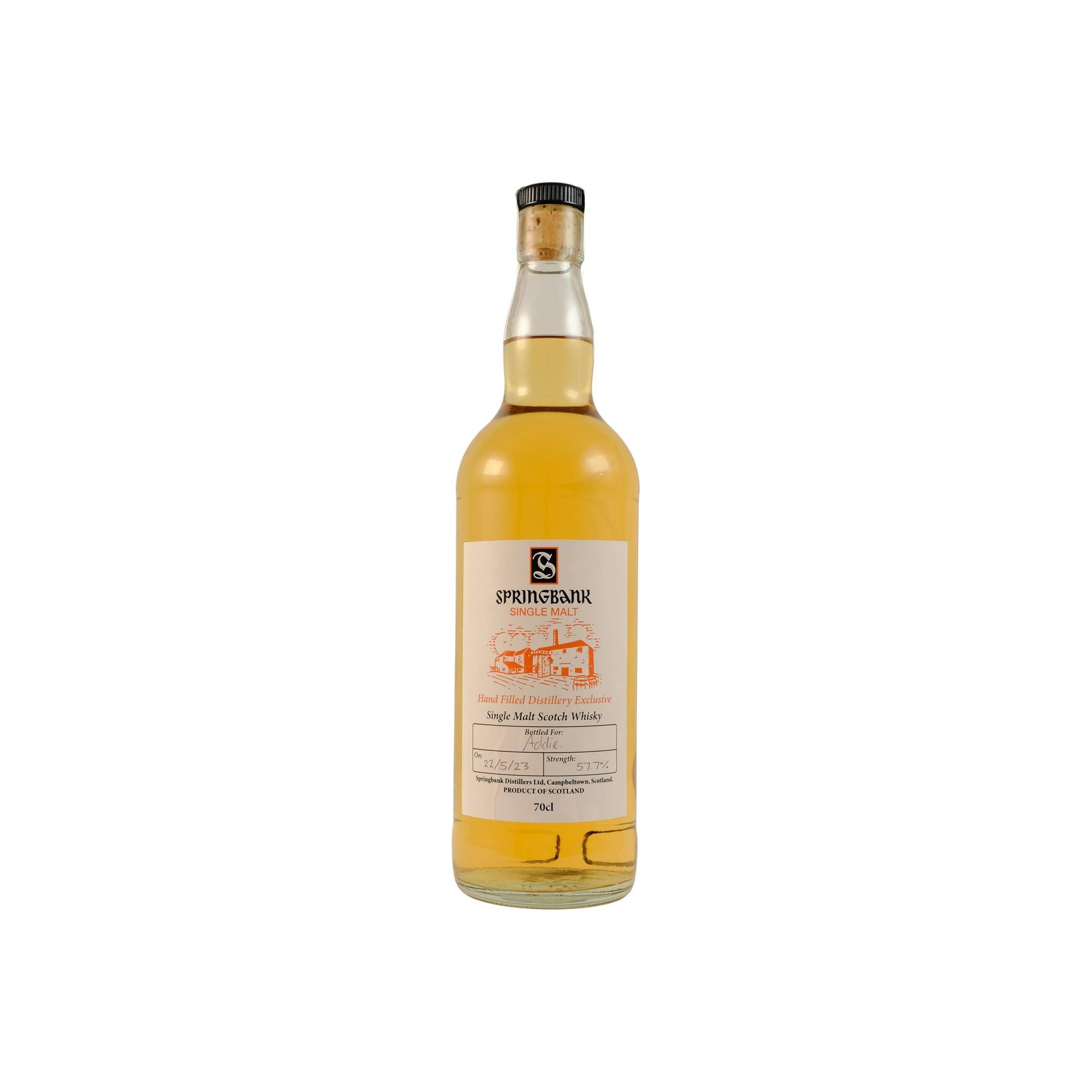 Springbank Single Malt Whisky
