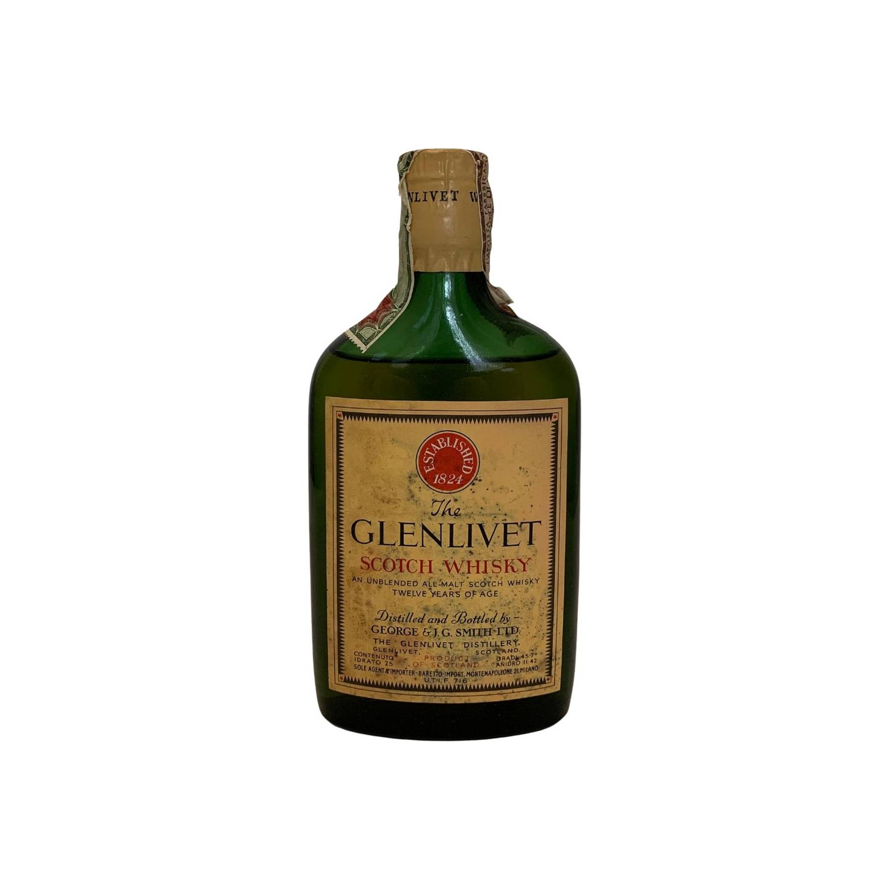 The Glenlivet 12 Years Single Malt Whisky