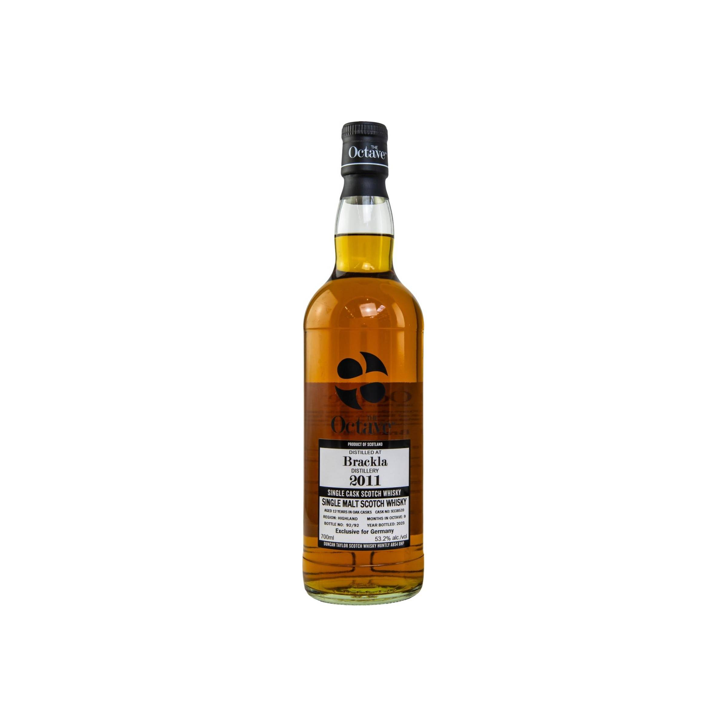 Royal Brackla The Octave 2011 12 Years Single Malt Whisky