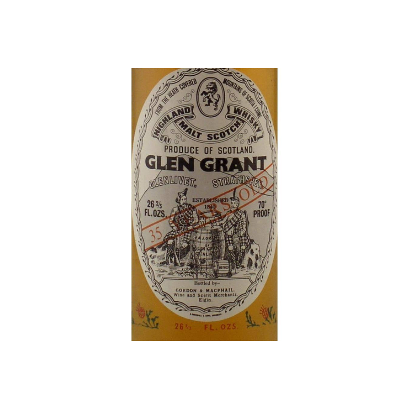 Glen Grant 35 Years Single Malt Whisky