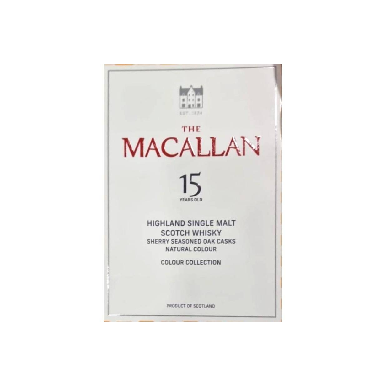 Macallan 15-year-old