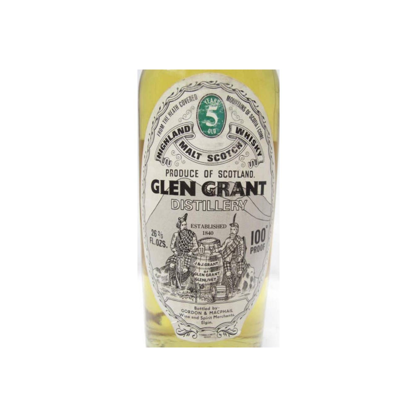 Glen Grant Licensed Bottling 1968 5 Years Single Malt Whisky 2