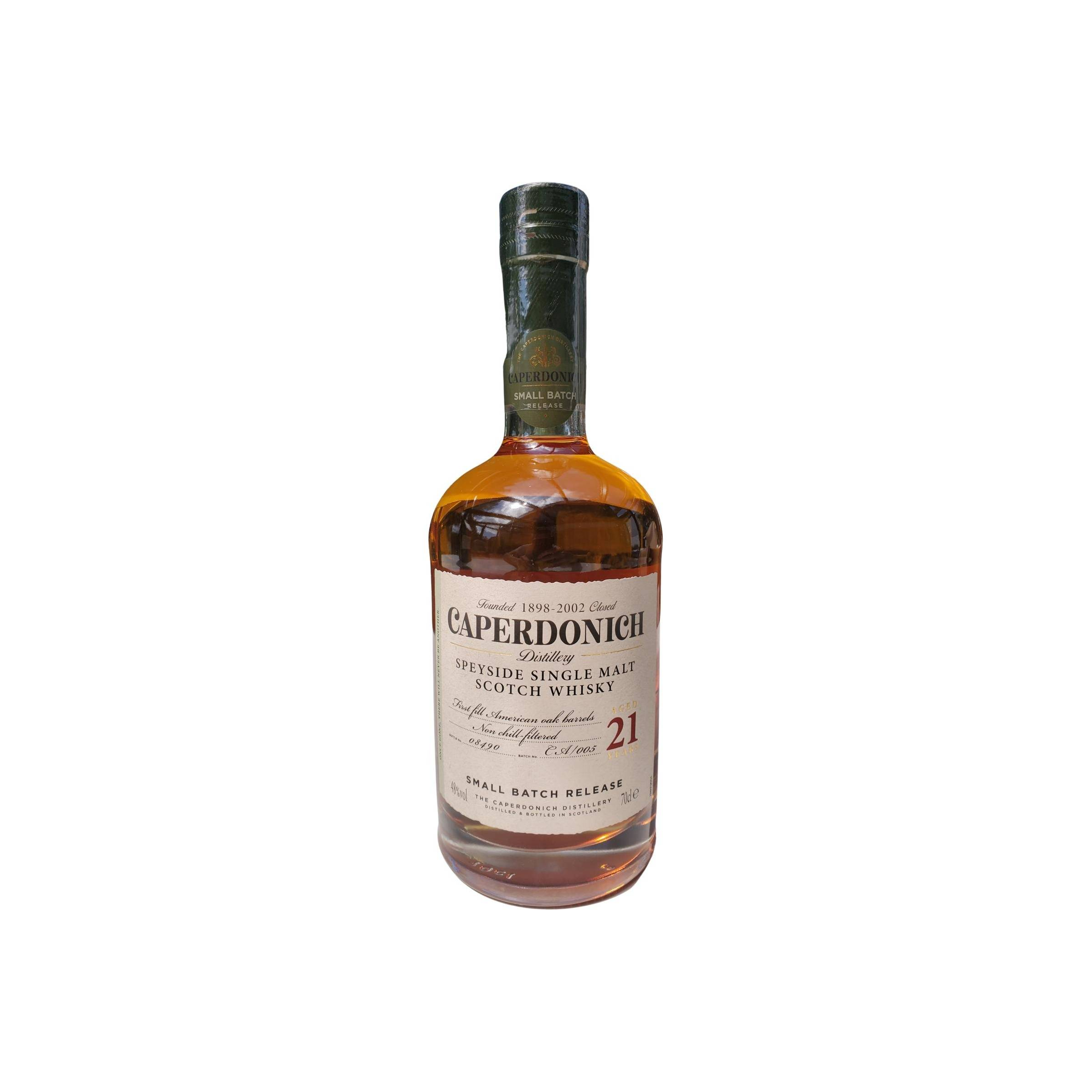 Caperdonich 21 Years Single Malt Whisky