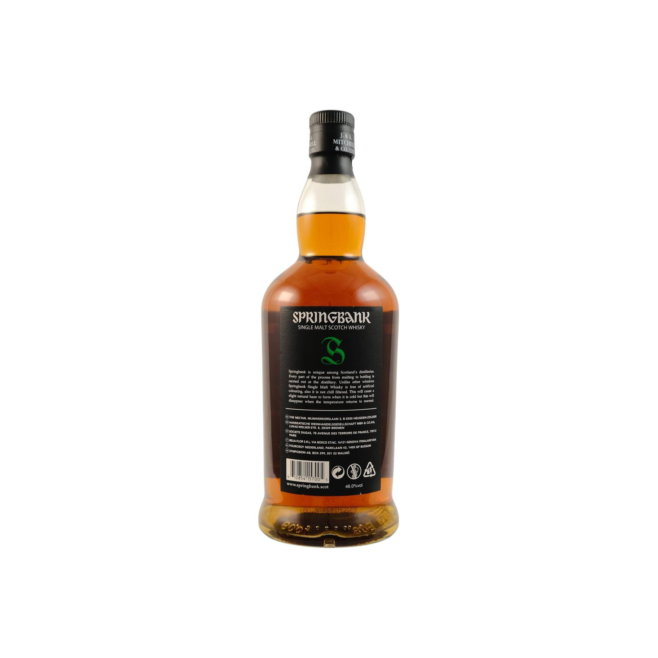 Springbank 15 Years Single Malt Whisky 2