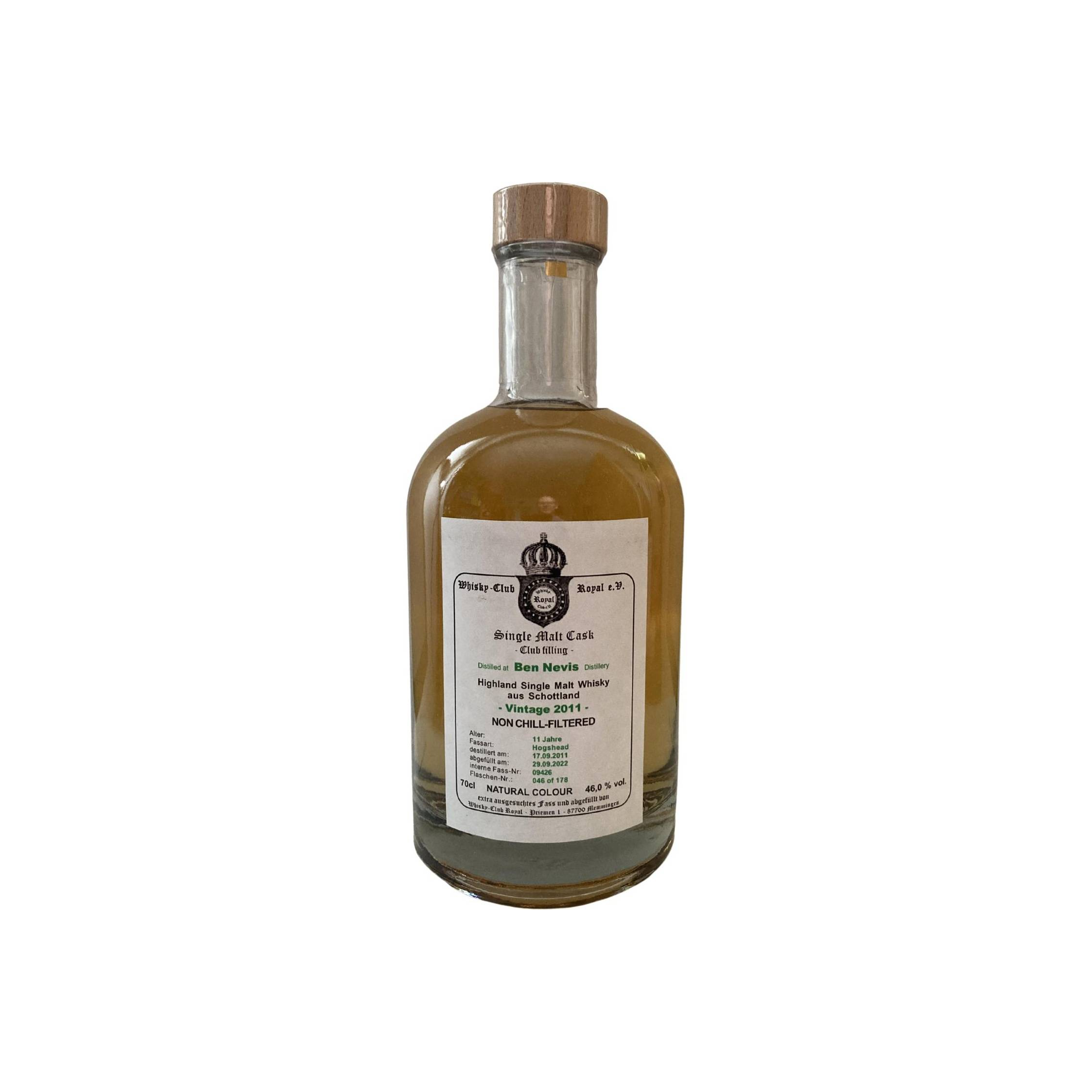 Ben Nevis 2011 11 Years Single Malt Whisky