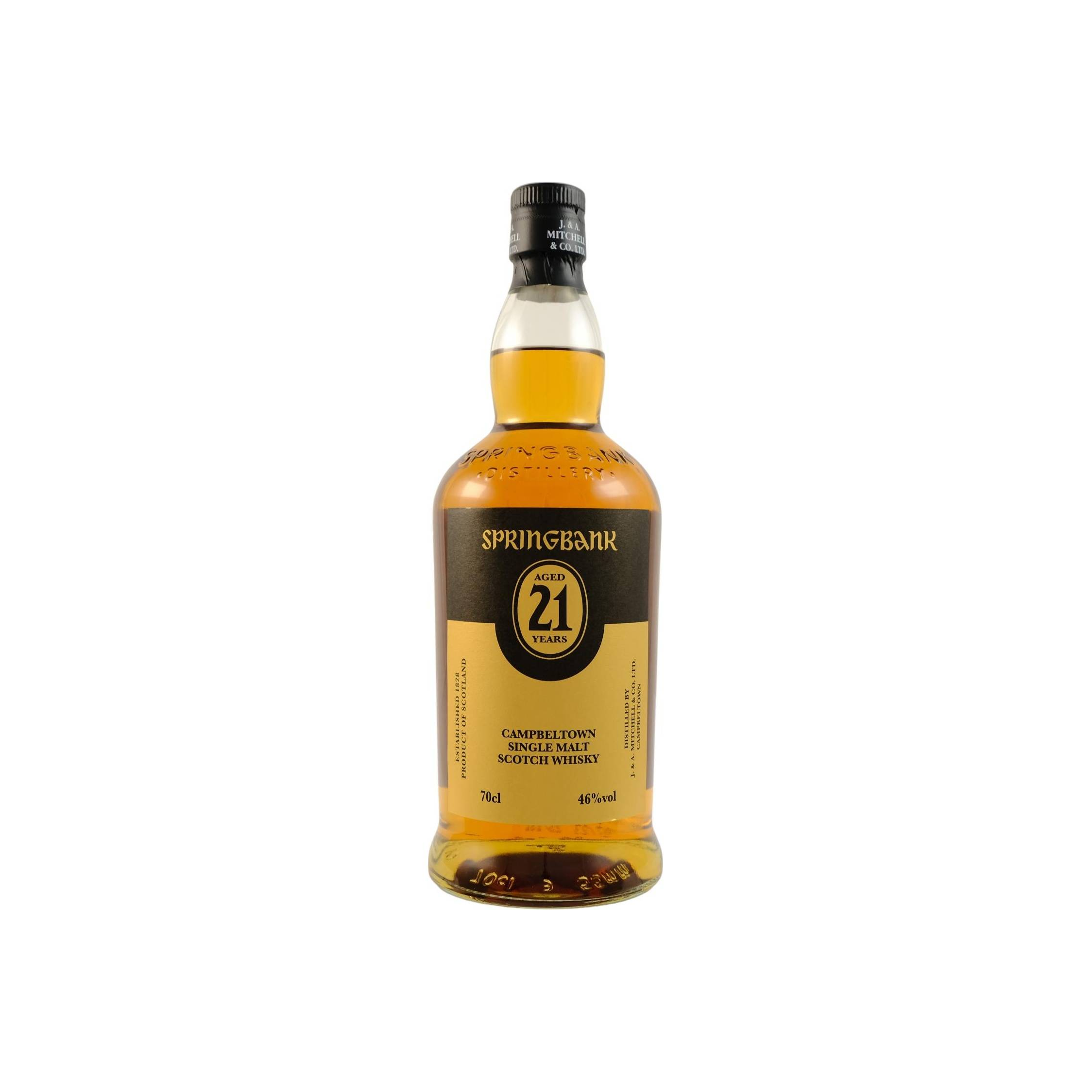 Springbank 21 Years Single Malt Whisky