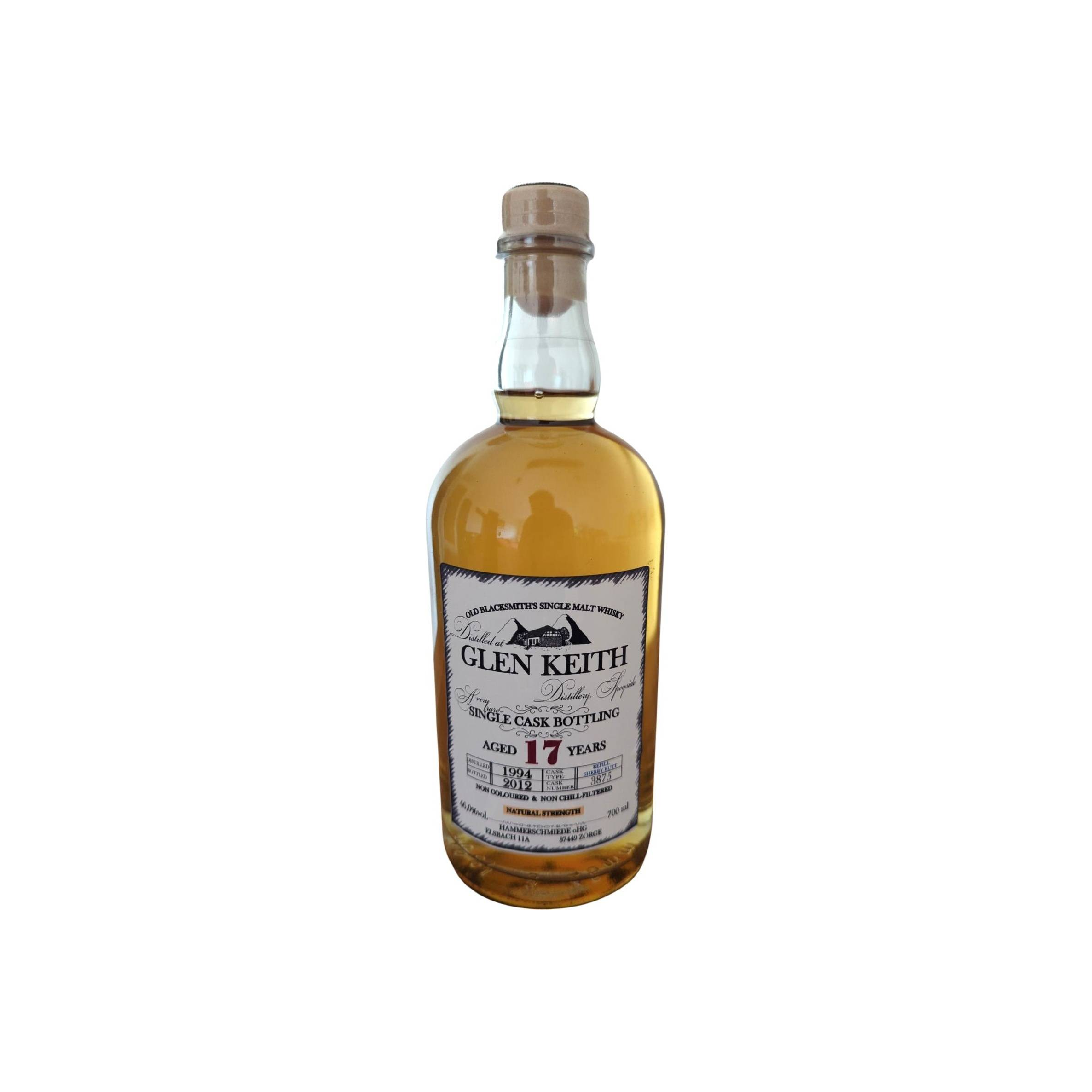 Glen Keith 1994 17 Years Single Malt Whisky