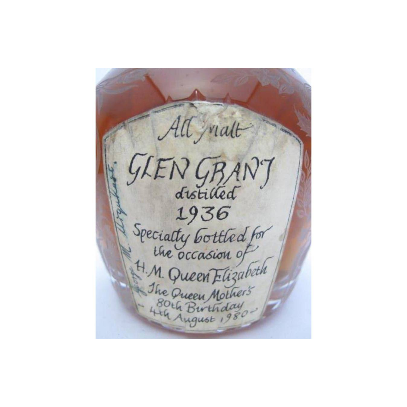 Glen Grant 1936 Single Malt Whisky 2