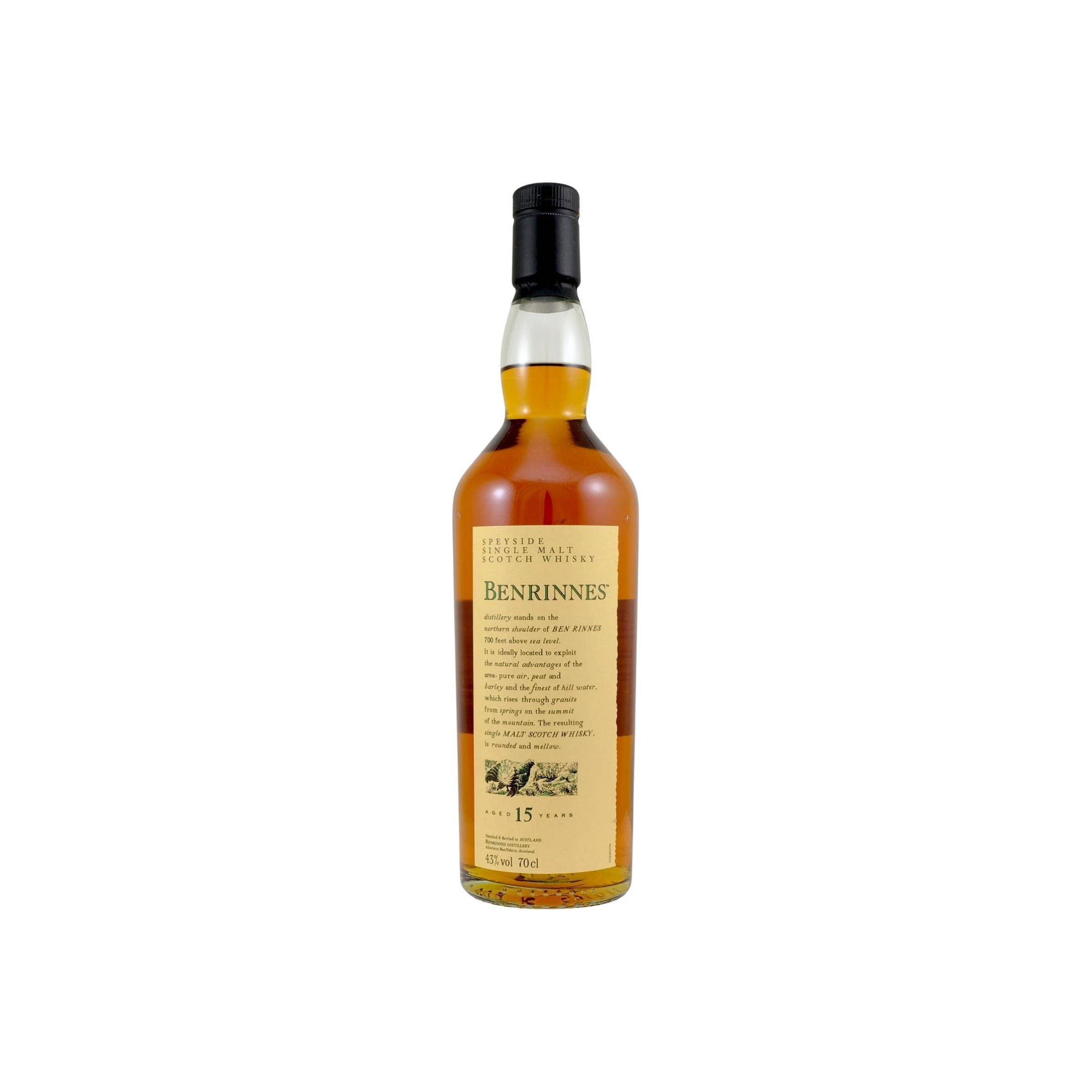 Benrinnes 15 Years Single Malt Whisky