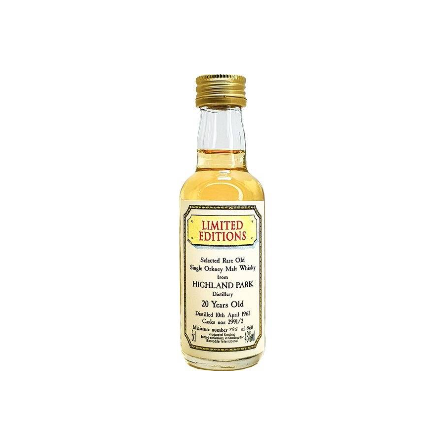 Highland Park 1962 20 Years Single Malt Whisky