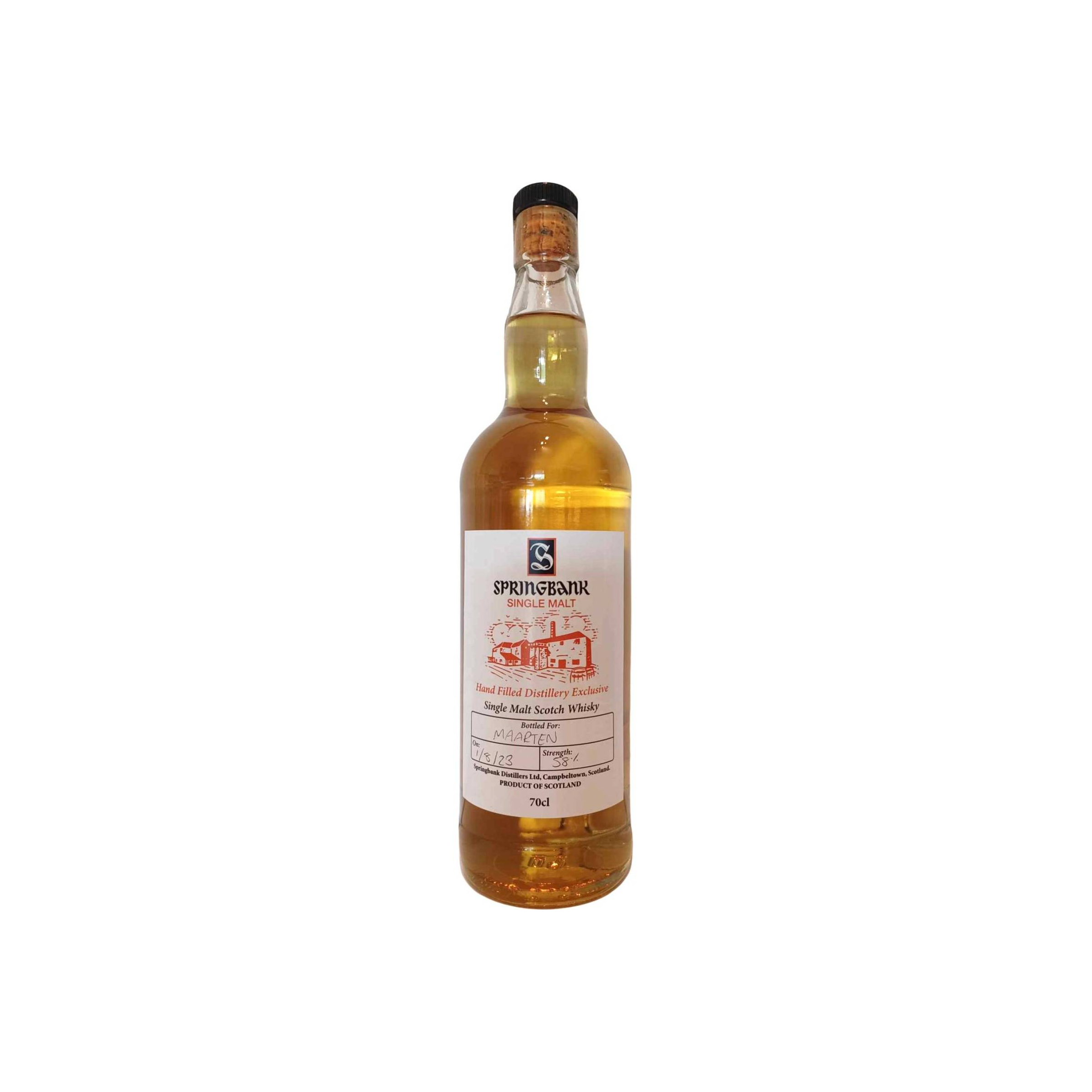 Springbank Single Malt Whisky