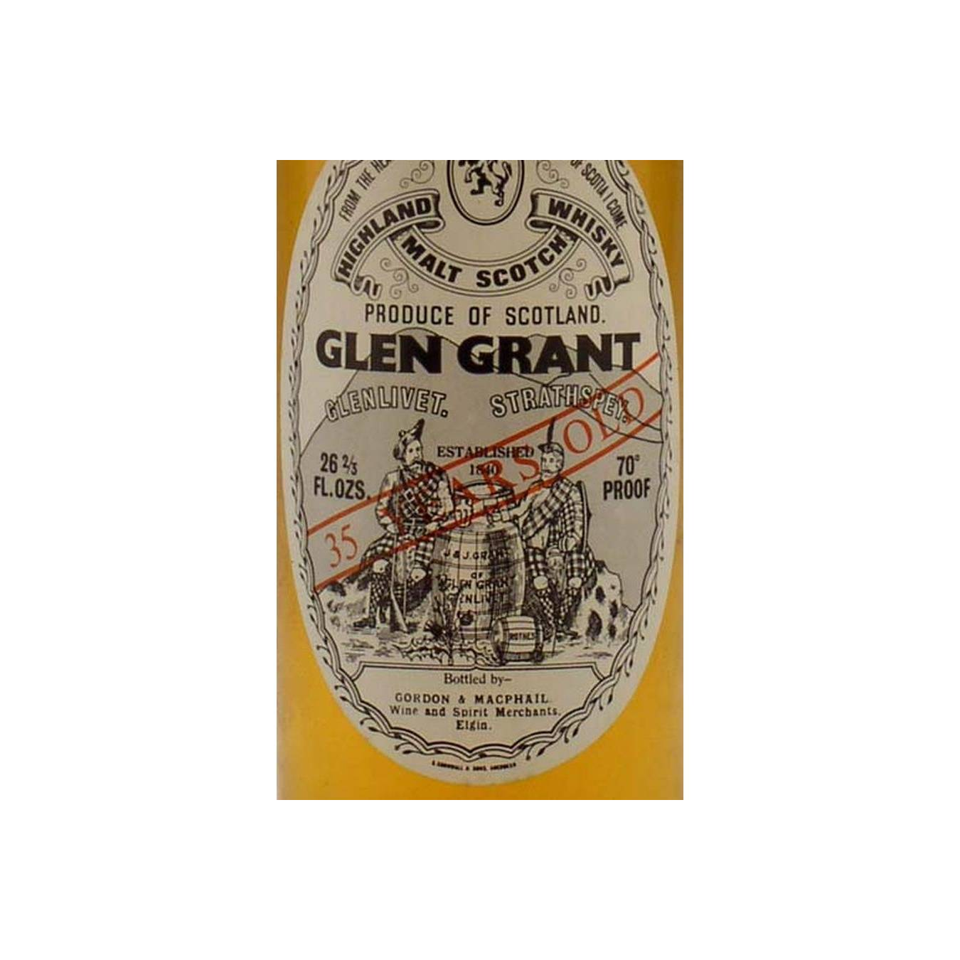 Glen Grant Licensed Bottling 35 Years Single Malt Whisky