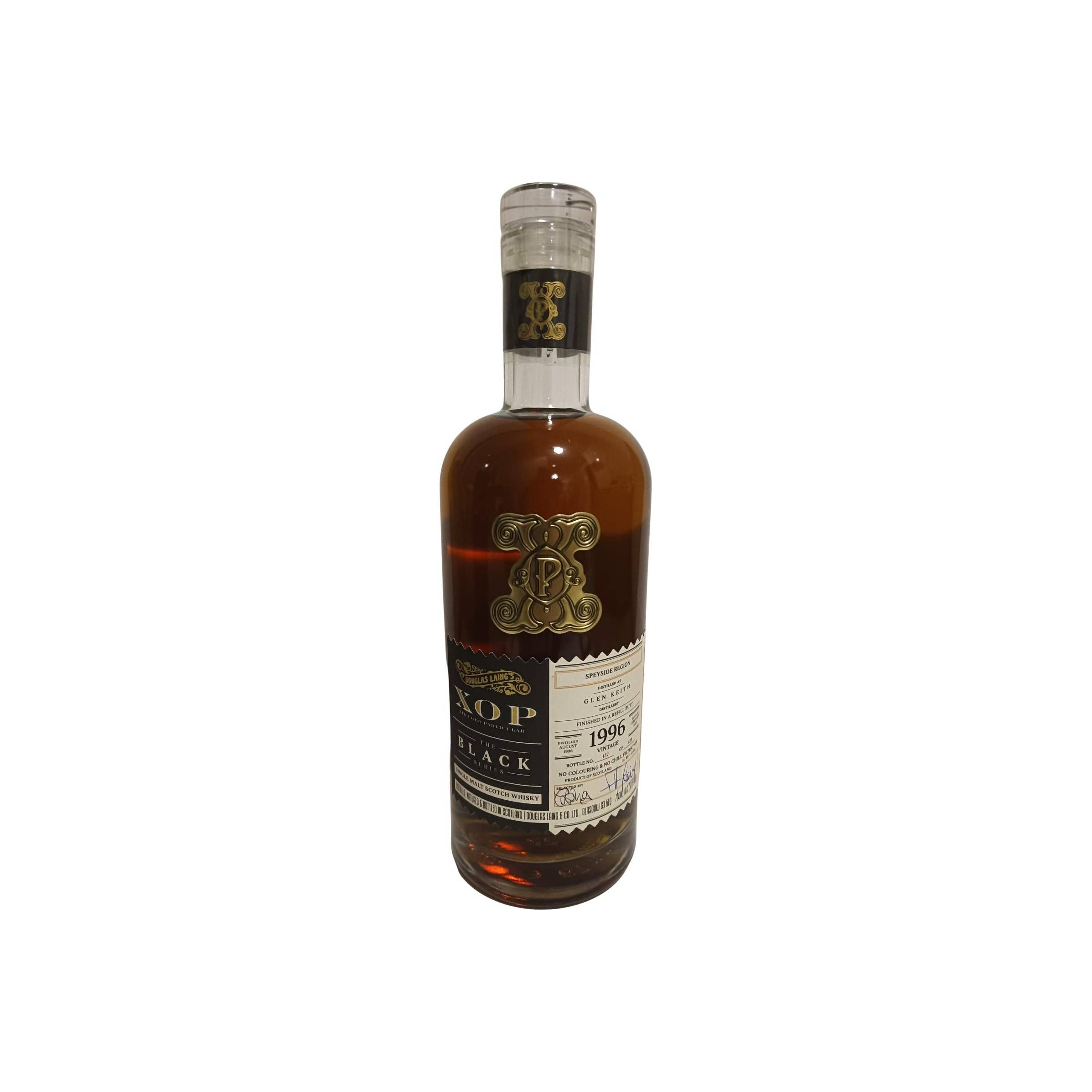 Glen Keith 1996 25 Years Single Malt Whisky