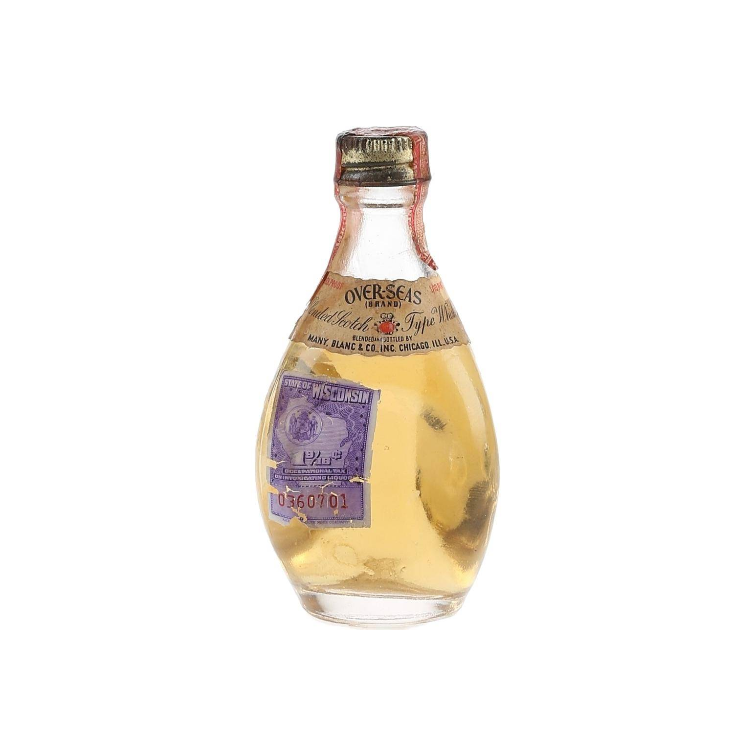 Over-Seas Blended Scotch Type Whiskey