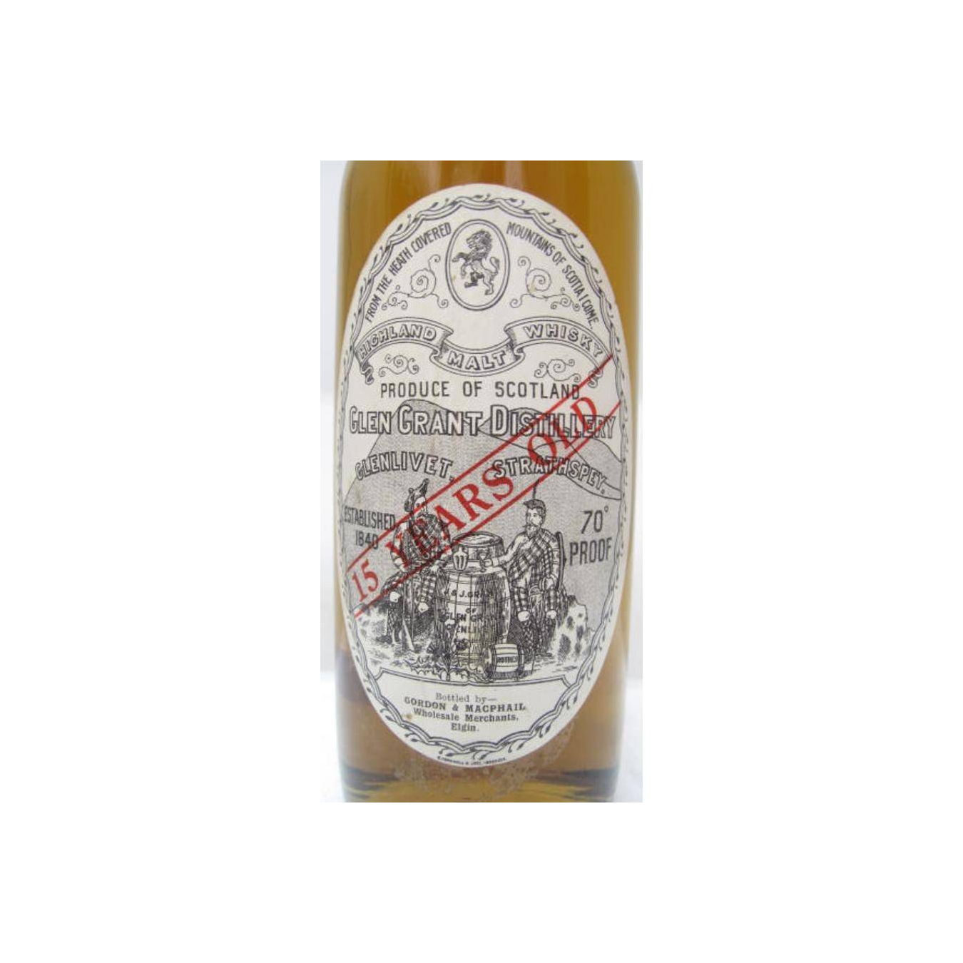 Glen Grant Licensed Bottling 15 Years Single Malt Whisky 2