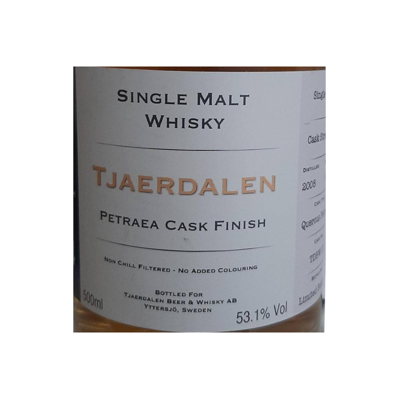 Single Malt Whisky 2008 Td