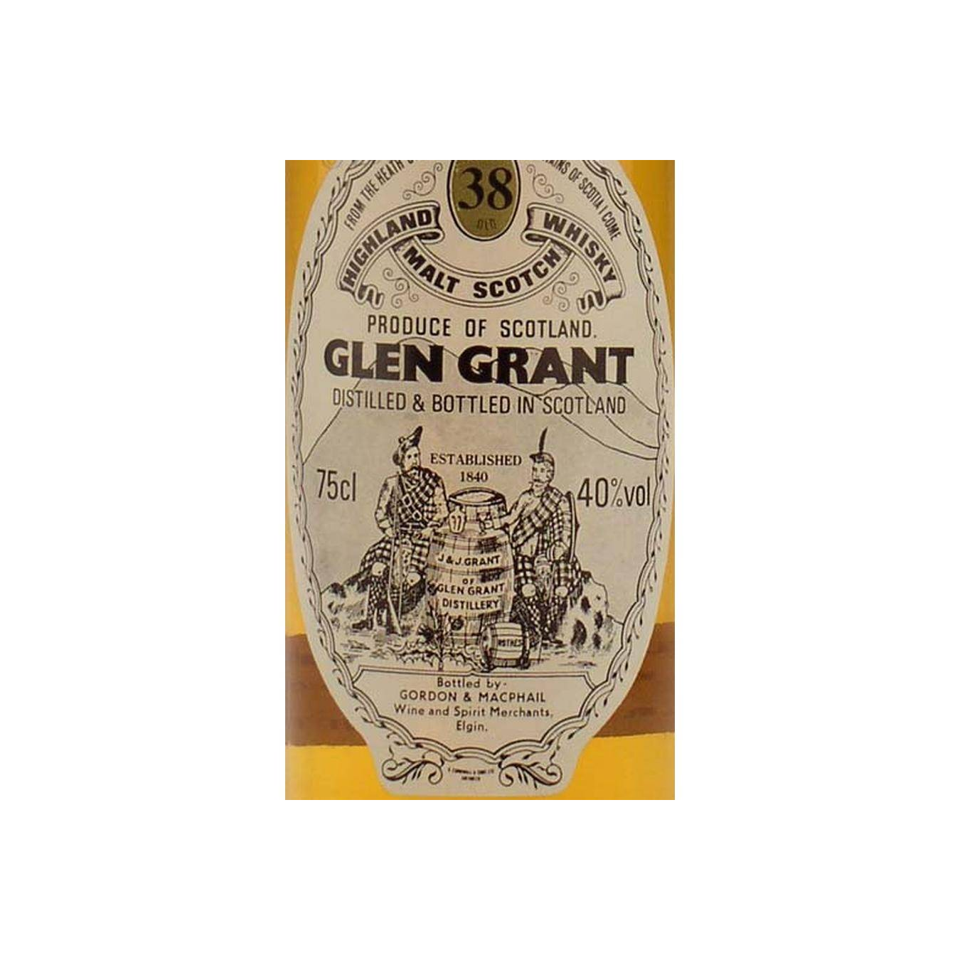 Glen Grant Licensed Bottling 38 Years Single Malt Whisky